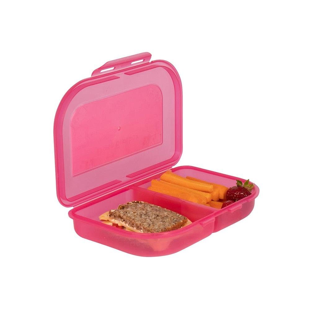 Lunchbox Brotbox, Lunchbox Butterbrotbox, Pink, SCHOOL-MOOD® Frühstücksbox, für Brotdose Kinder