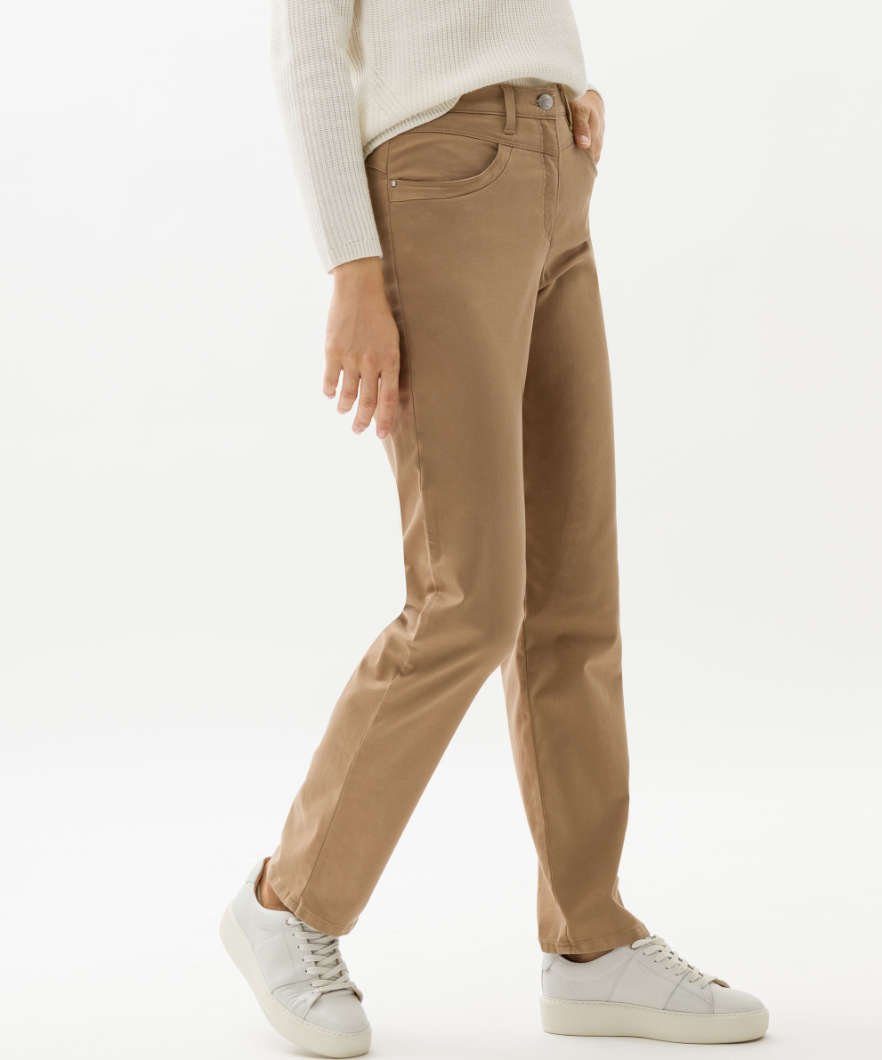 Style CAREN RAPHAELA BRAX 5-Pocket-Hose camelfarben NEW by