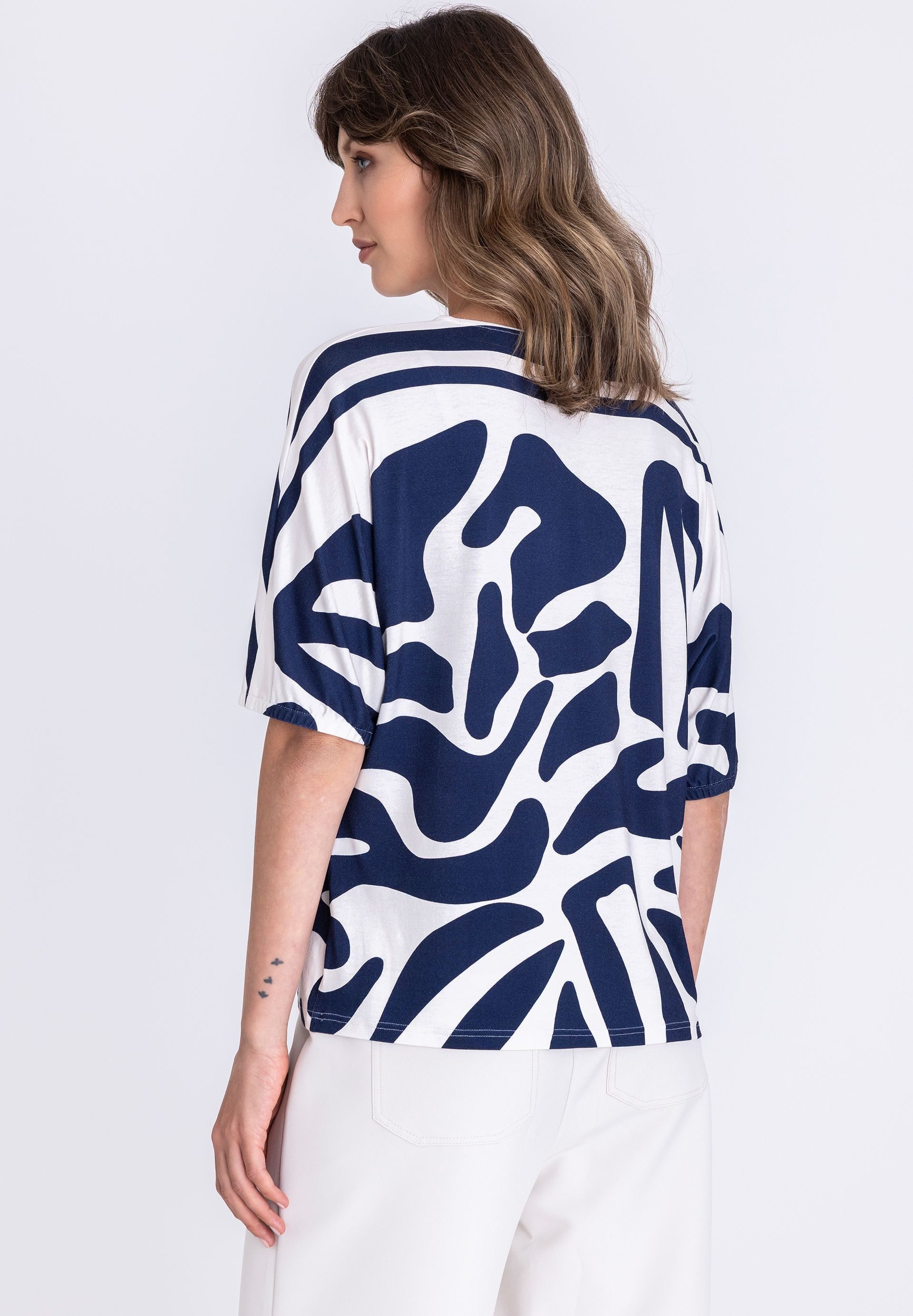 TUZZI T-Shirt mit auffälligem Print