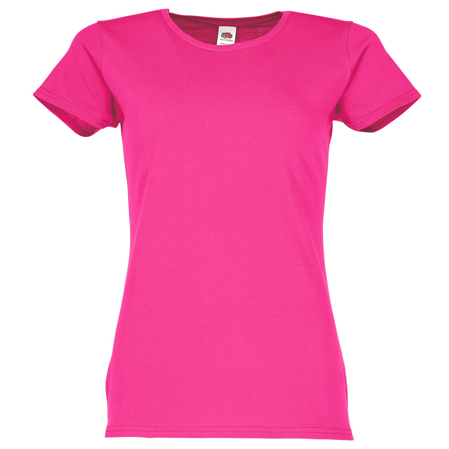 Fruit of the Loom Rundhalsshirt Ladies Iconic 150 T-Shirt fuchsia