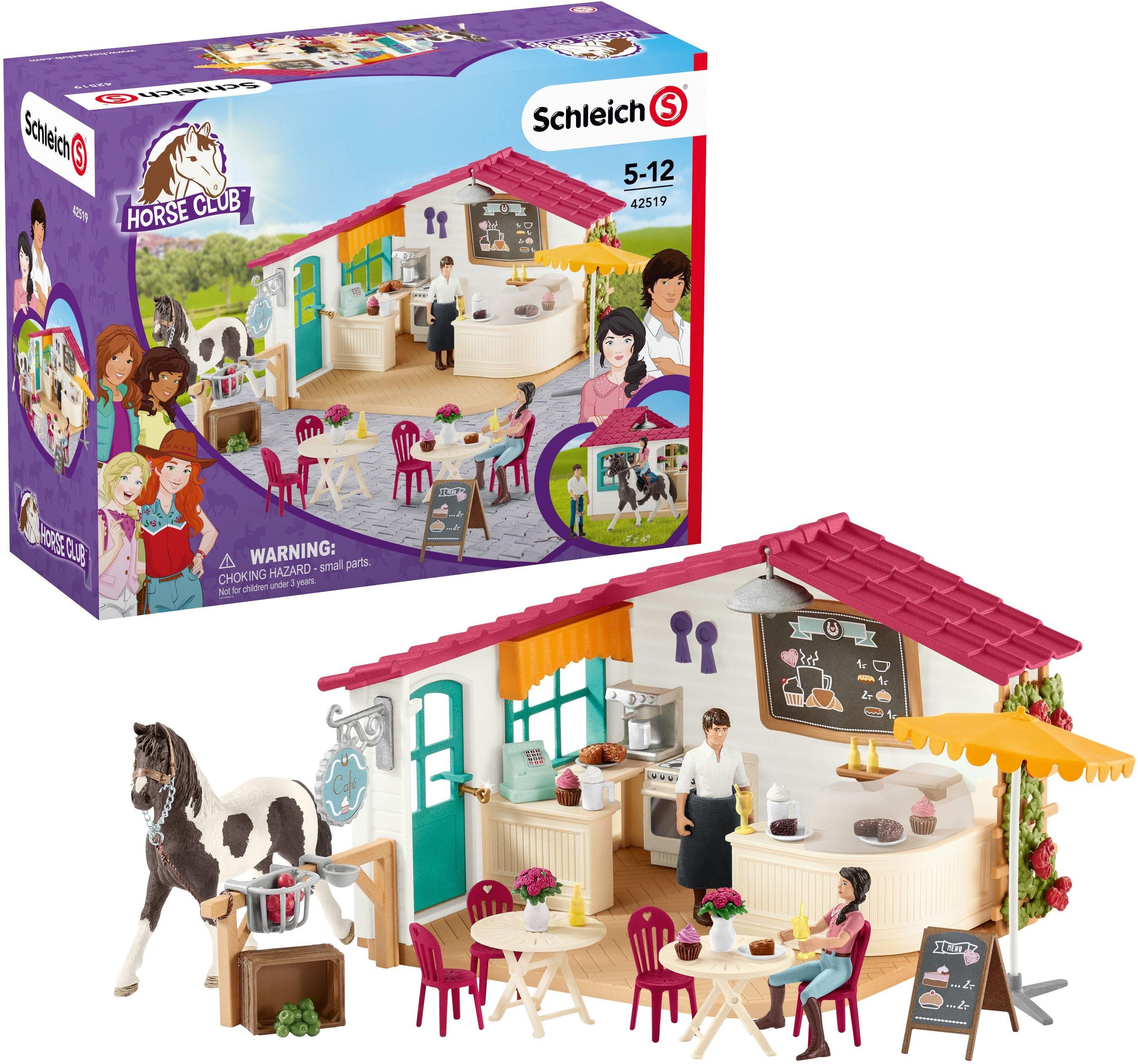 Image of SCHLEICH Horse Club Reiter-Cafe Spielfigur, Mehrfarbig