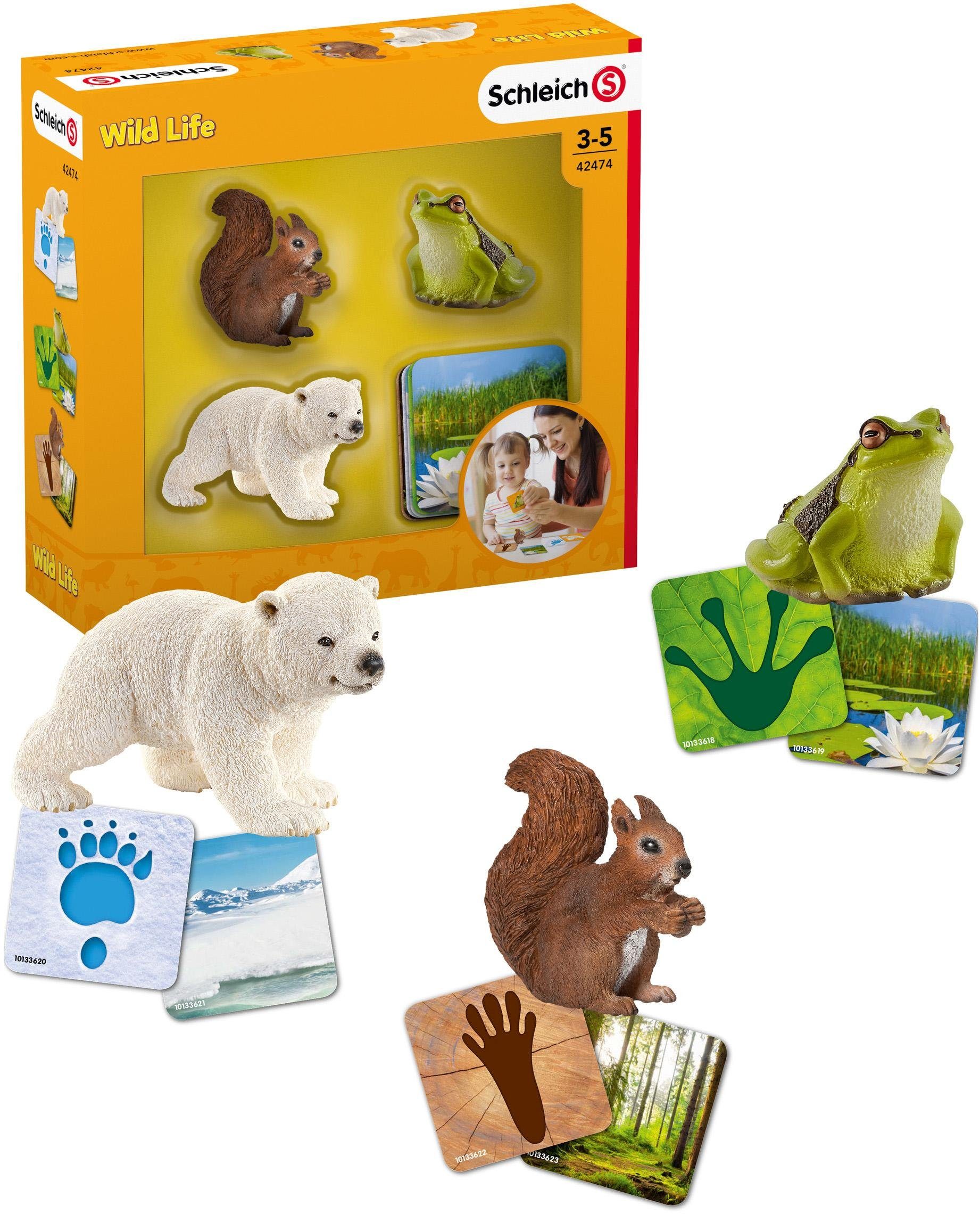 Image of Schleich Lernkarten "Wild Life"