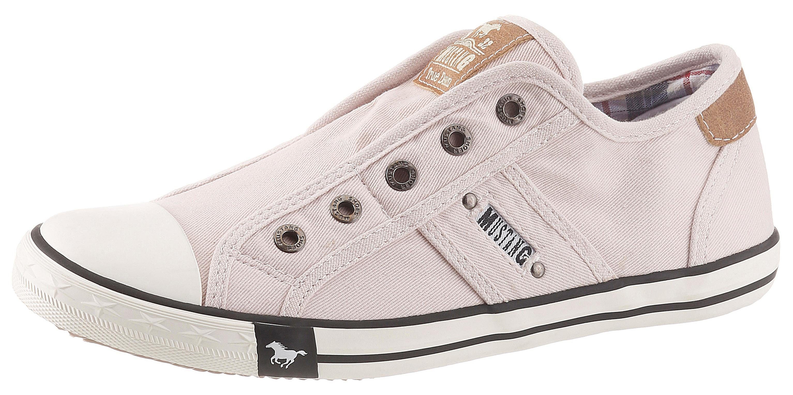 Mustang Shoes Slip On Sneaker in sommerlicher Farbpalette Mustang Sneaker Damen günstig kaufen ab 7,39 € | PREIS.DE