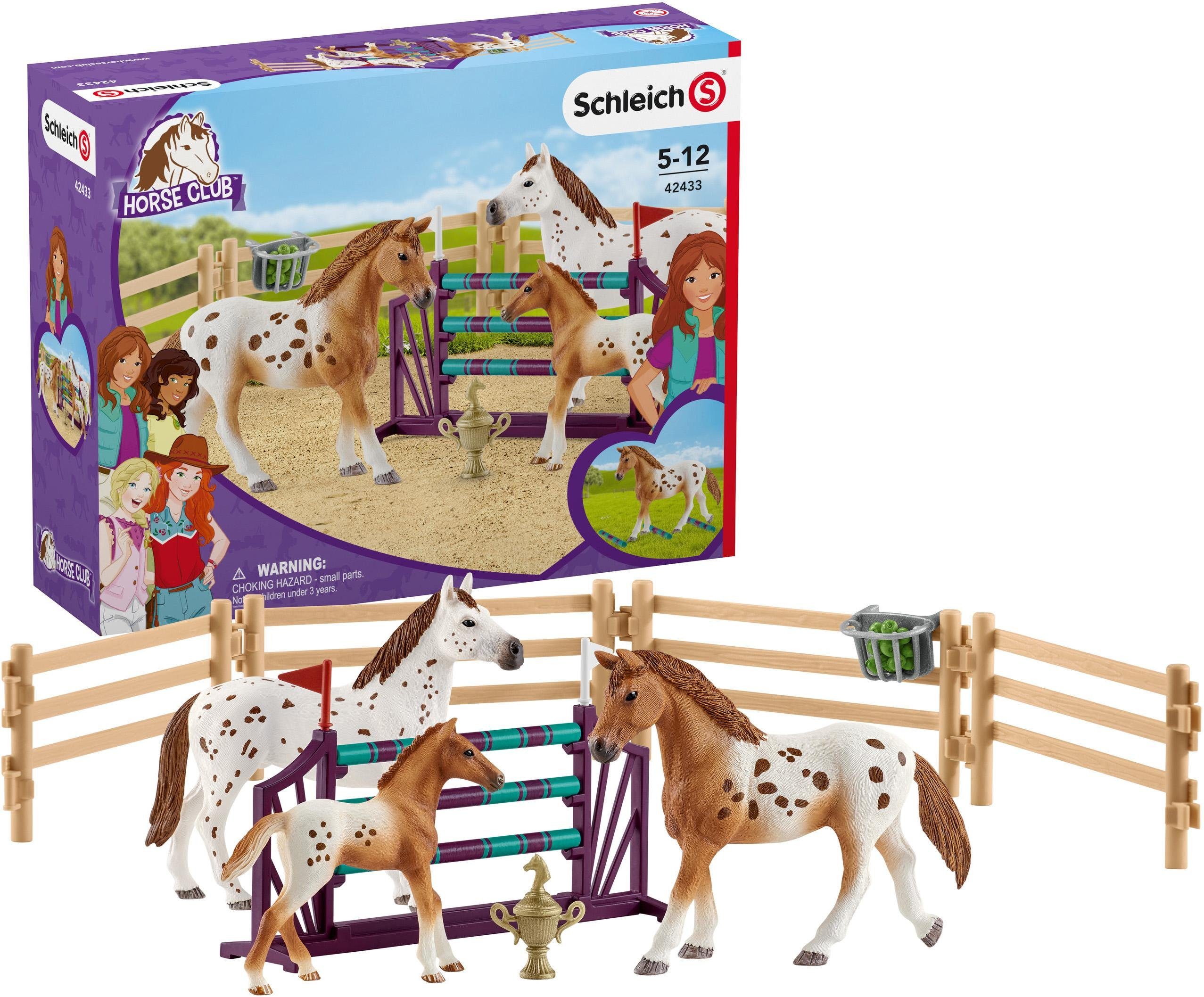 Image of Schleich® Spielwelt »Horse Club, Lisas Turnier-Training (42433)«, Made in Europe
