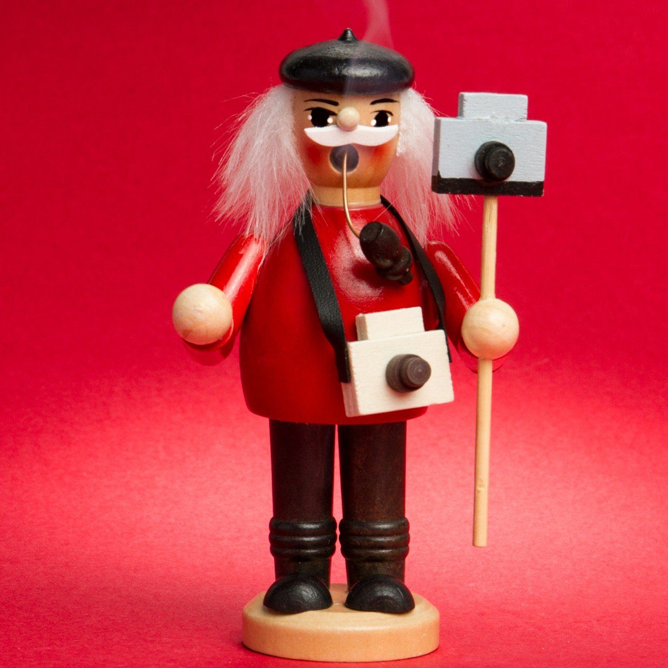 SIKORA Weihnachtsfigur RM-C Räuchermännchen aus Holz günstig online kaufen