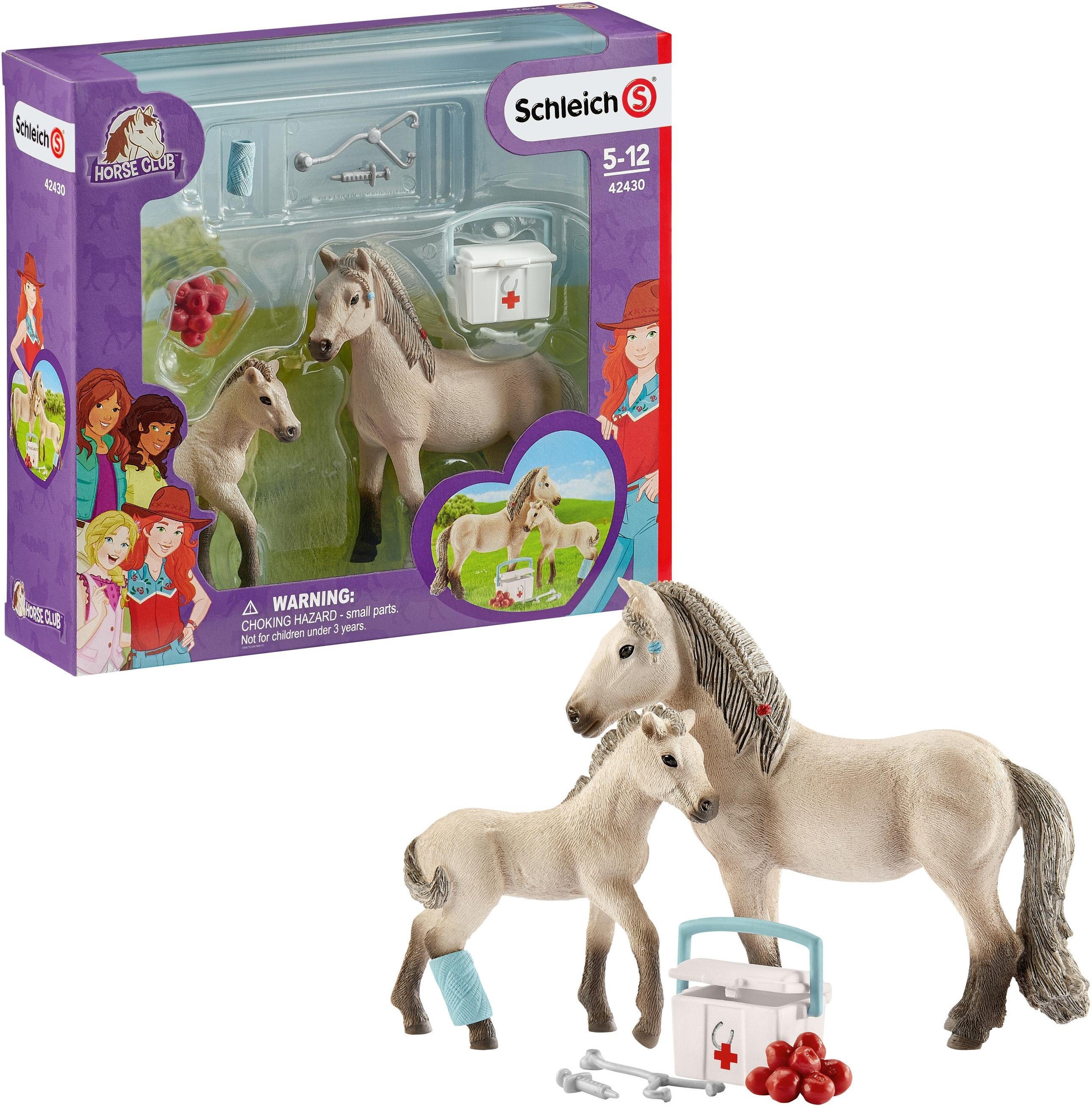 Image of SCHLEICH HC Hannahs Erste-Hilfe-Set Spielfiguren, Mehrfarbig