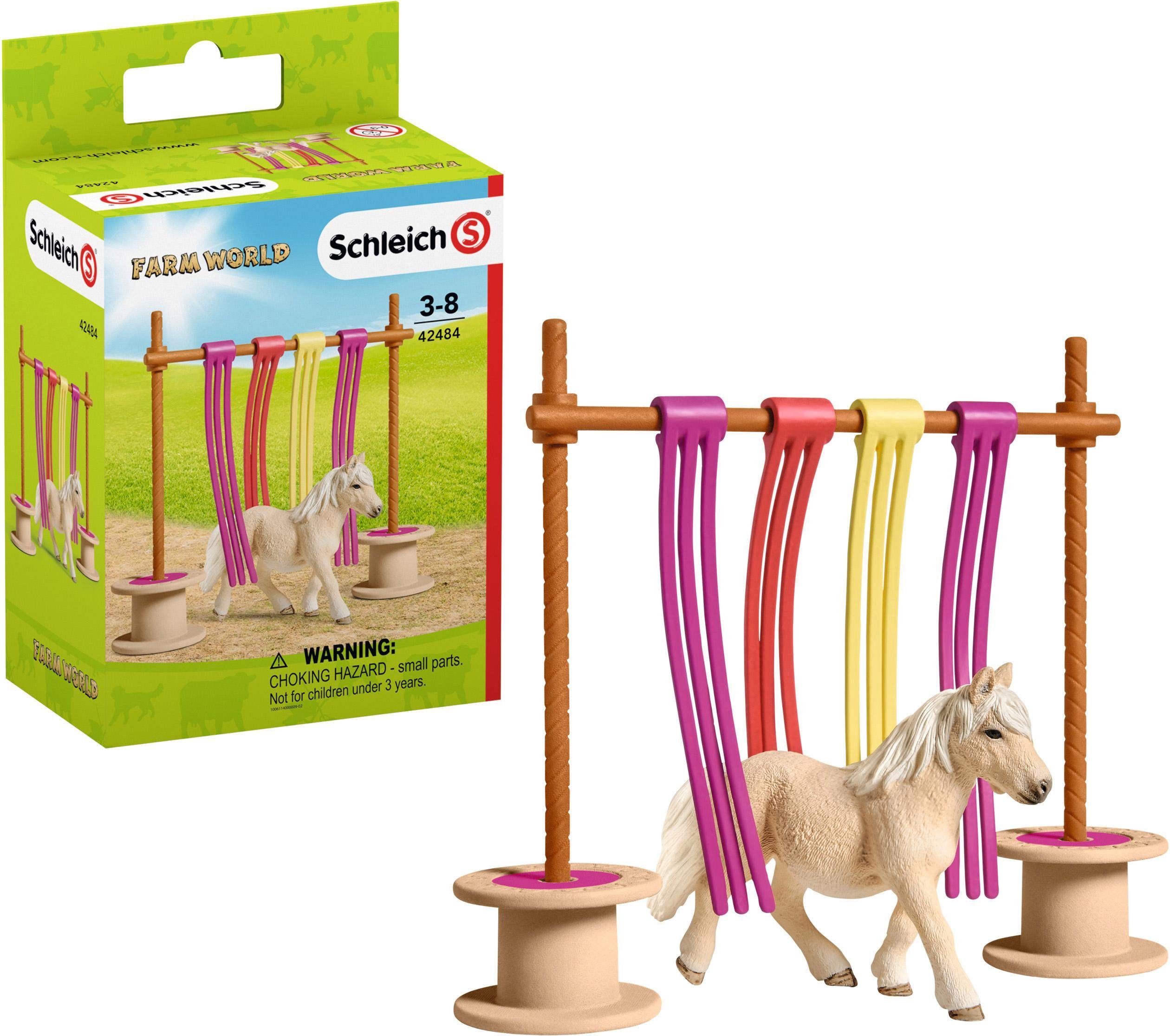 Image of Schleich® Spielfigur »Farm World, Pony Flattervorhang (42484)«