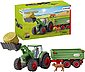 Schleich® Spielzeug-Traktor »Farm World, Traktor mit Anhänger (42379)«, (Set), Made in Germany, Bild 1