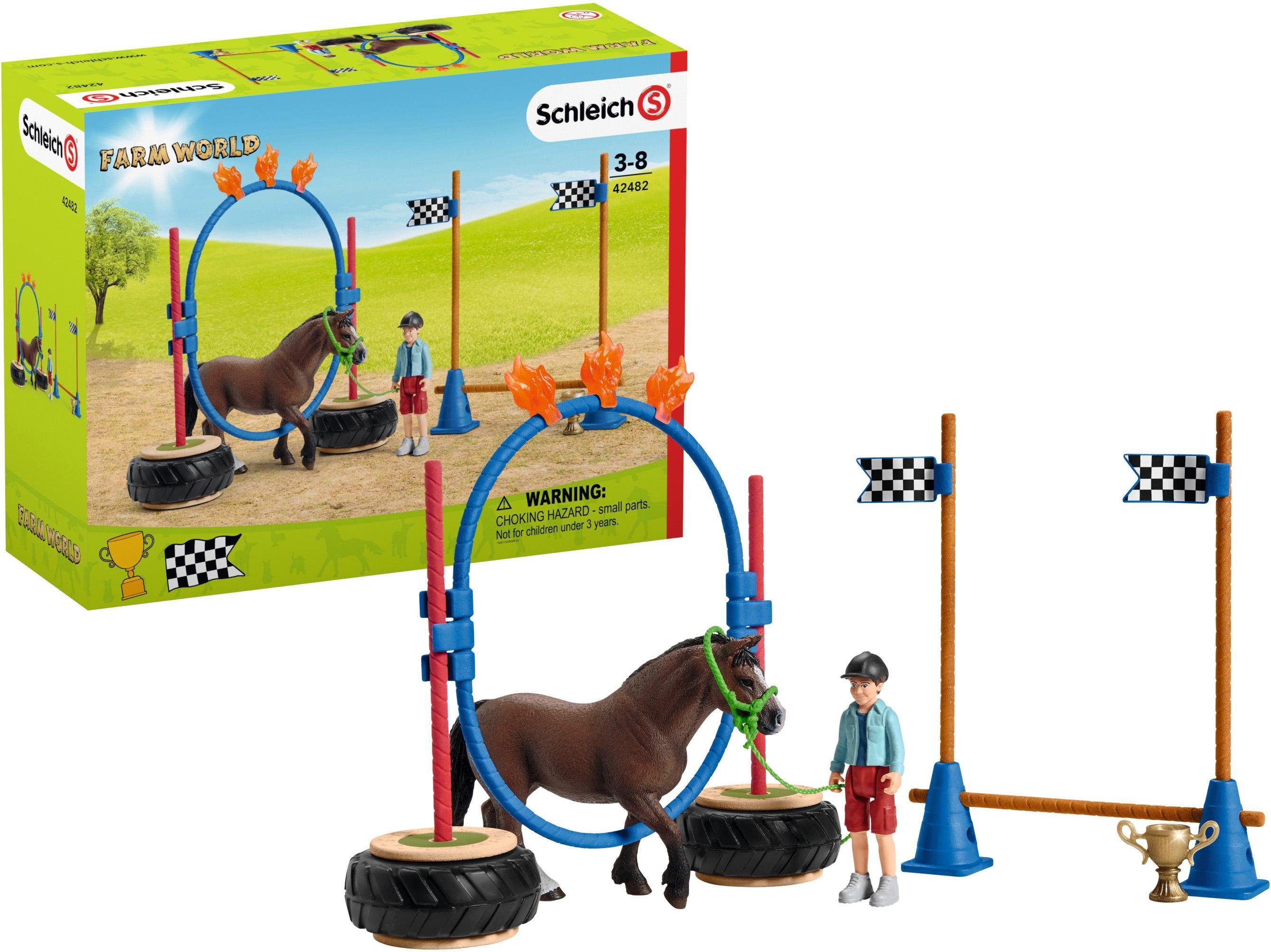 Image of Schleich - Farm World - Pony Agility Rennen