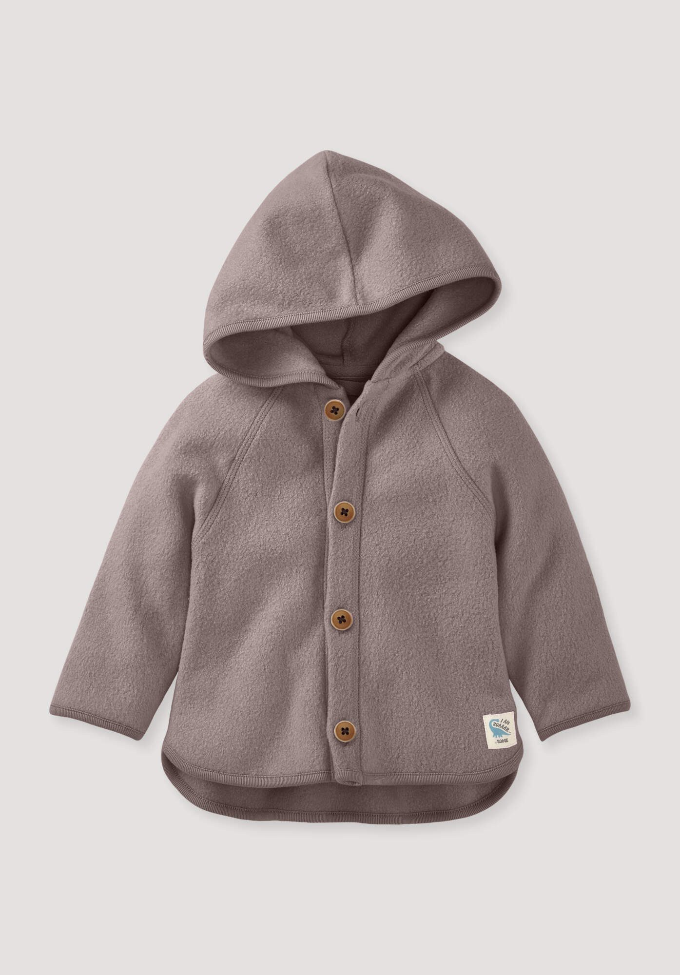 Hessnatur Fleecejacke aus reiner Bio-Baumwolle (1-St) günstig online kaufen
