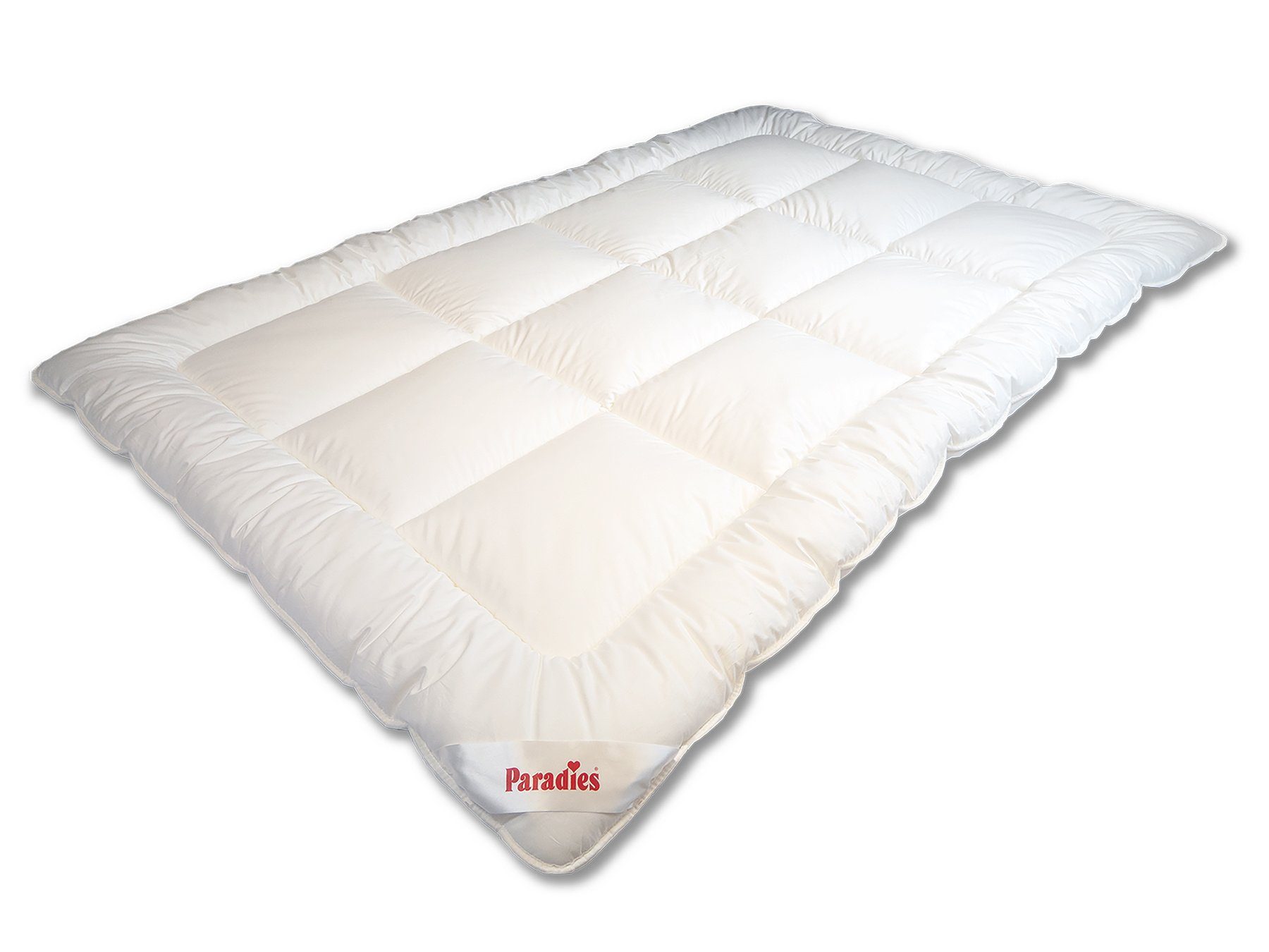 Paradies Microfaserbettdecke Winterbett Paradies HALIA BL 135x200 cm weiß Bettdecke