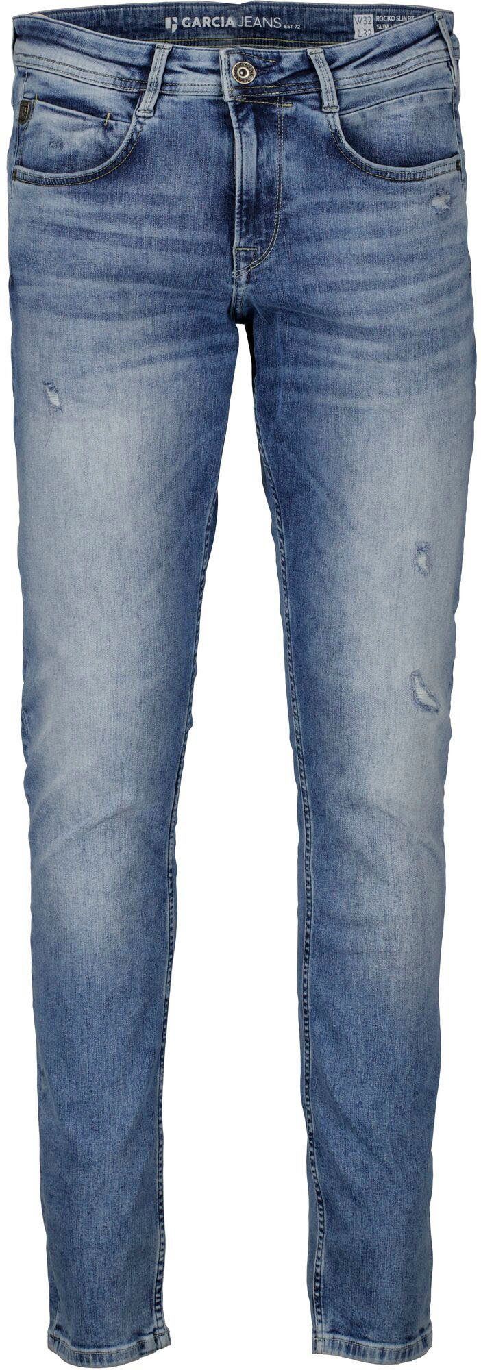 Garcia 5-Pocket-Jeans Rocko Waschungen in verschiedenen vintage used