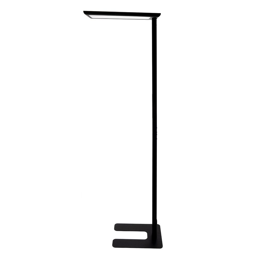 LUXULA LED Stehlampe LUXULA LED Stehleuchte 100 W 4000 K Neutralweiß Schwarz, Neutralweiß