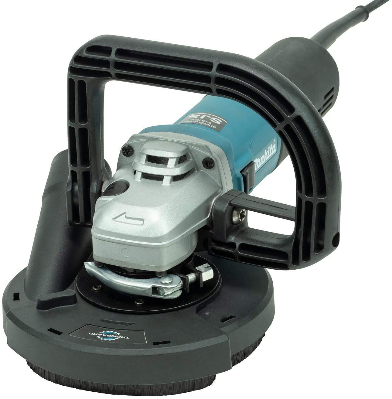 Makita / Trongaard Winkelschleifer BETONSCHLEIFER / SANIERUNGSFRÄSE / PUTZFRÄSE 1400W, (Komplett-Set)