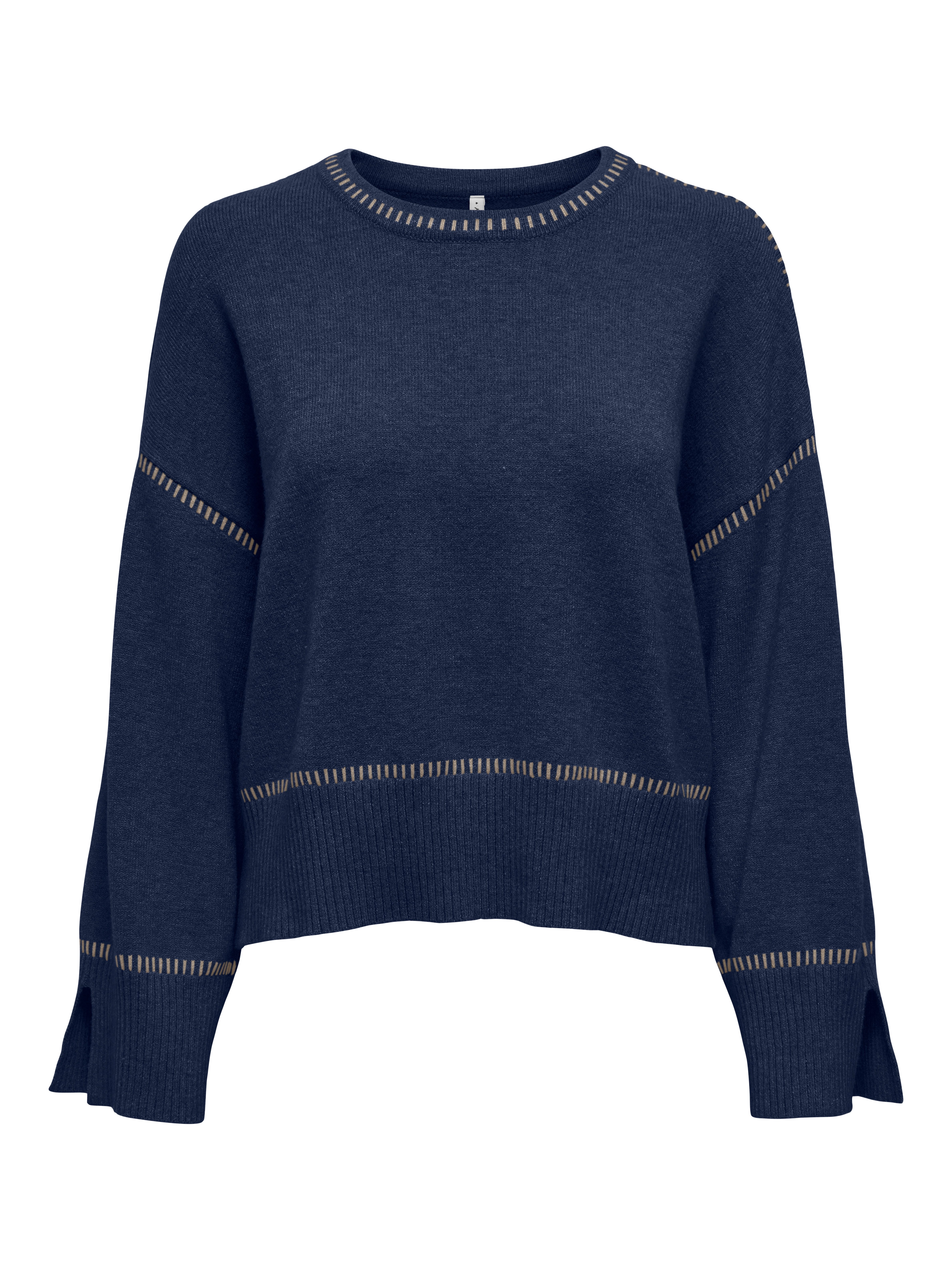 ONLY Strickpullover ONLIBI LS STITCH O-NECK CC KNT günstig online kaufen