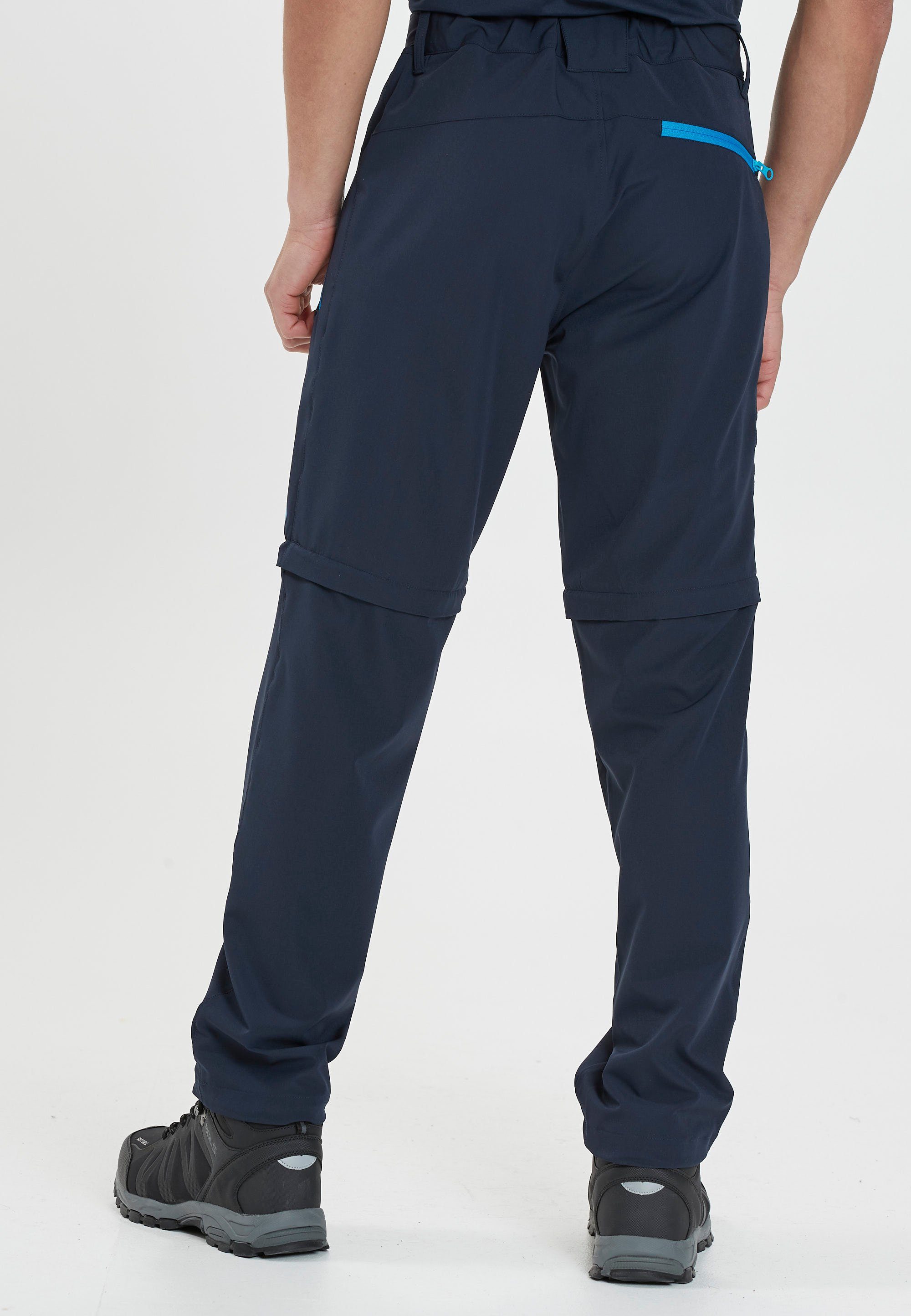 Cargohose WHISTLER Pants Zip Shorts-Funktion SPENCER M mit Off dunkelblau