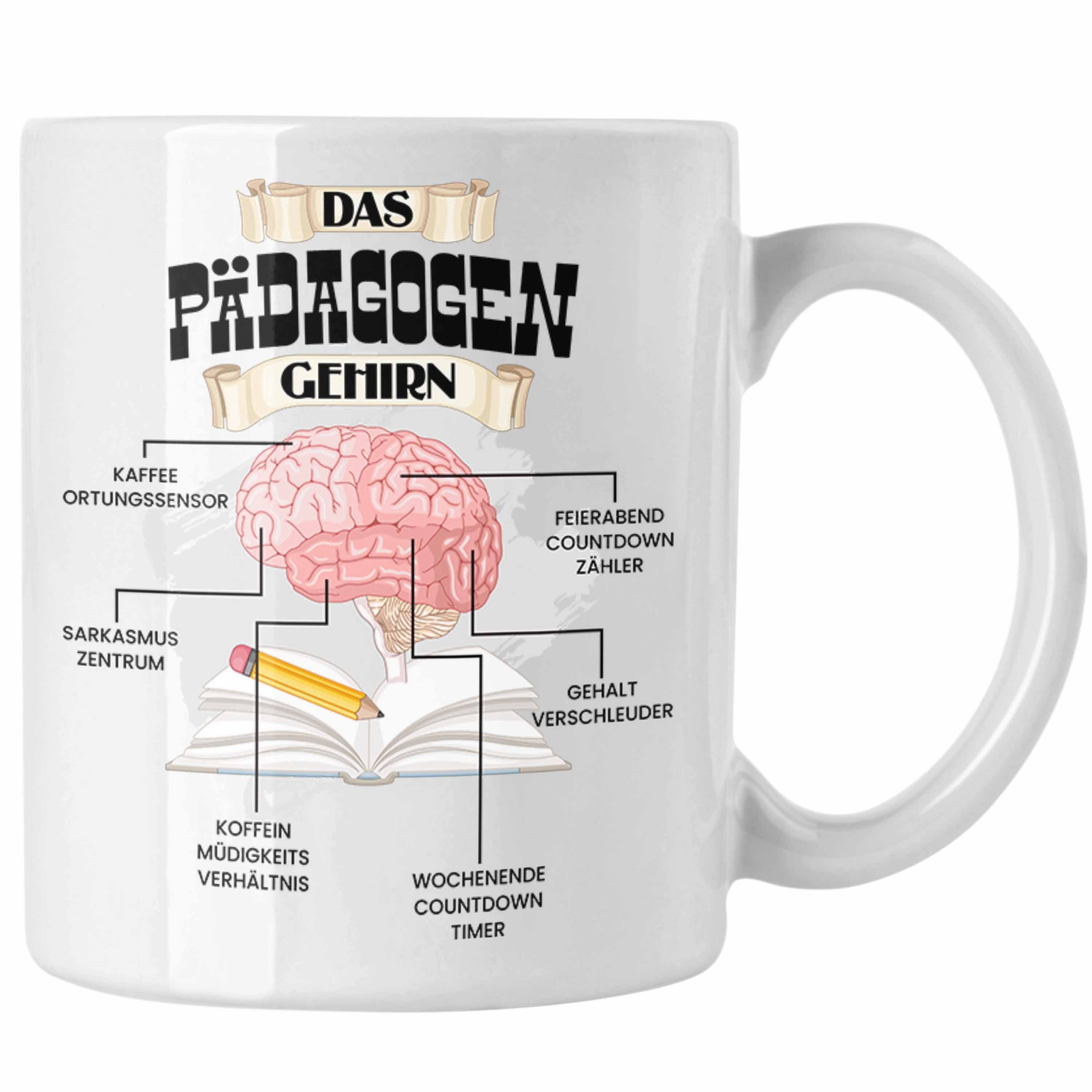 Trendation Tasse Trendation Pädagogen Tasse Lustiges Geschenk für