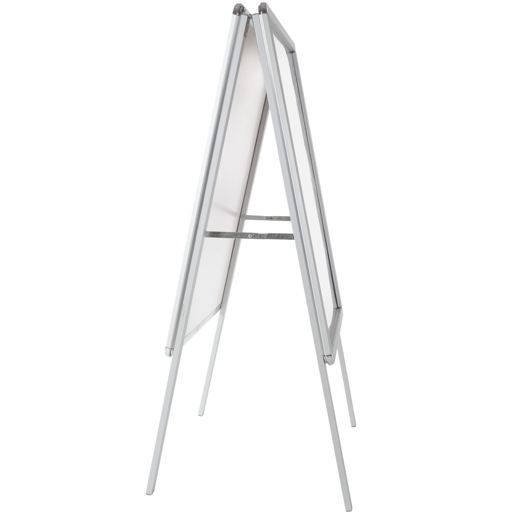 tectake Standtafel Aluminium Plakatständer, DIN A1, doppelseitig, klappbar