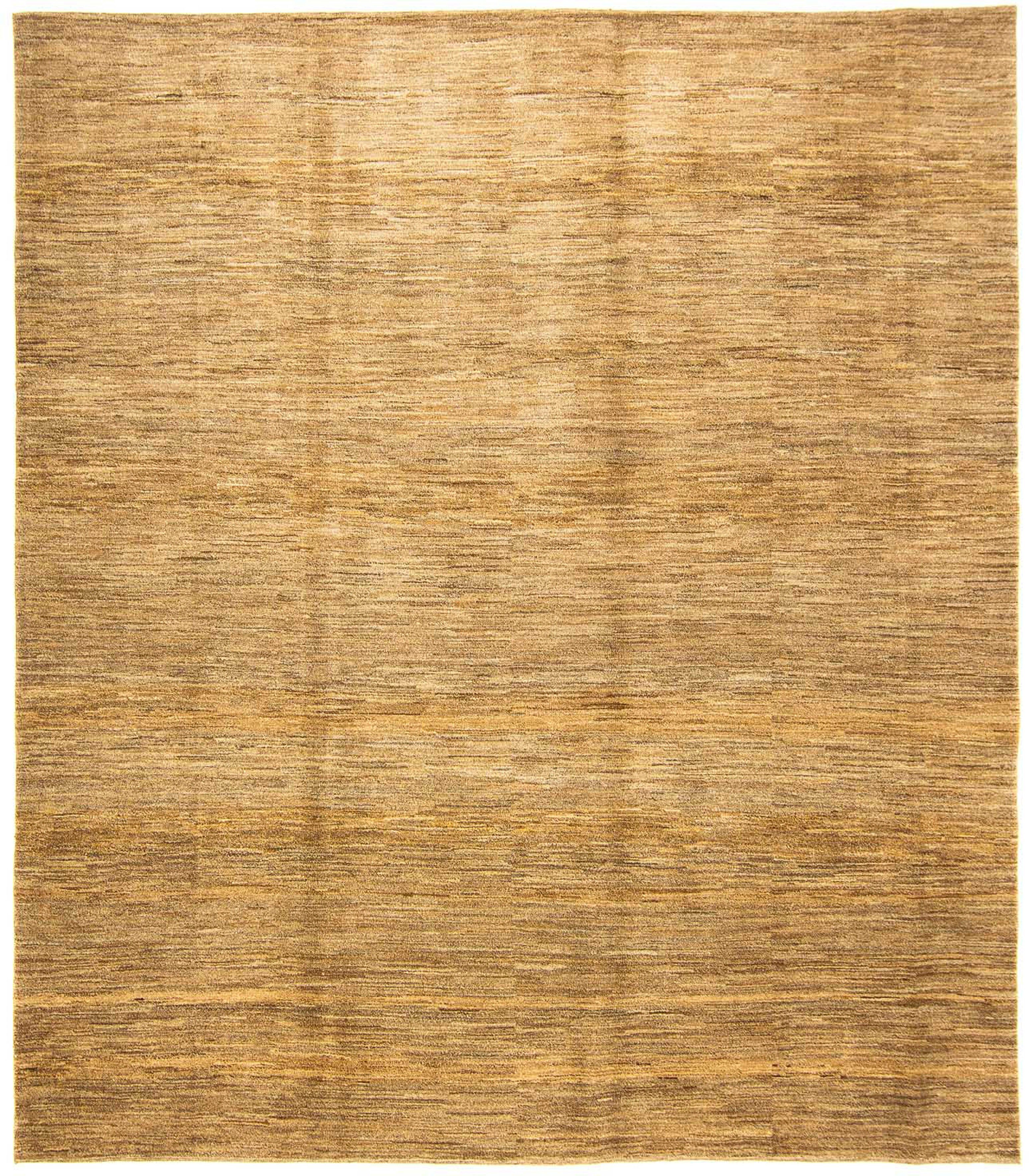 Wollteppich Gabbeh - Perser rechteckig, x 18 287 Höhe: Einzelstück - Zertifikat 248 mit - cm beige, Handgeknüpft, morgenland, Wohnzimmer, mm