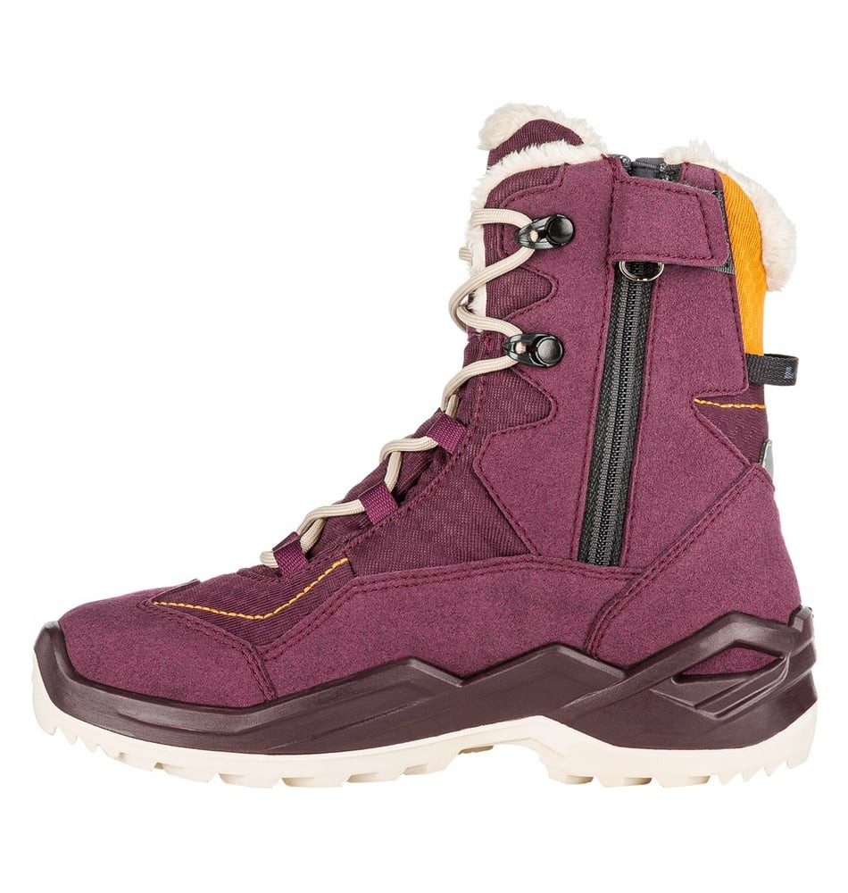Lowa Lino GTX (Textil/Synthetik, wasserdicht) violett Kinder/Jugendliche Winterstiefel