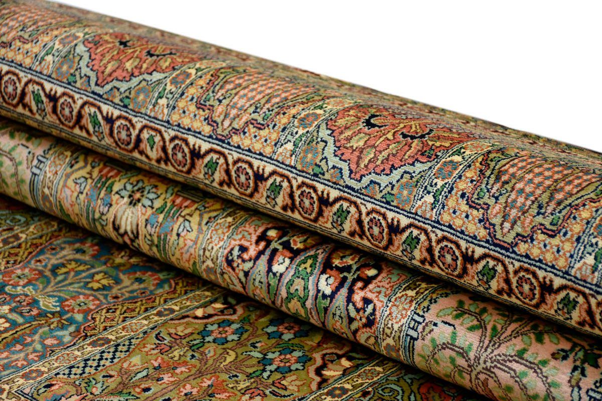 Seidenteppich HAMADAN 8467 von KAYOOM - KAYOOM