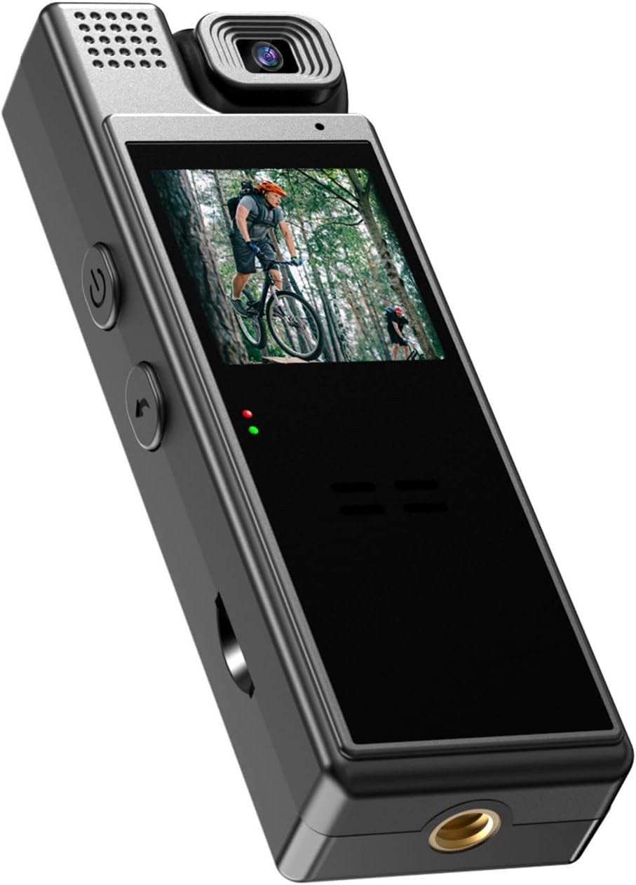 SpionProfi Überwachungskamera 32GB Mini Kamera Video Überwachungskamera Action Cam + 1,3 TFT Display (Außenbereich, Innenbereich, 1-tlg., FULL HD Mini Clip Action Video Cam mit Bewegungsmelder und Nachtsicht)