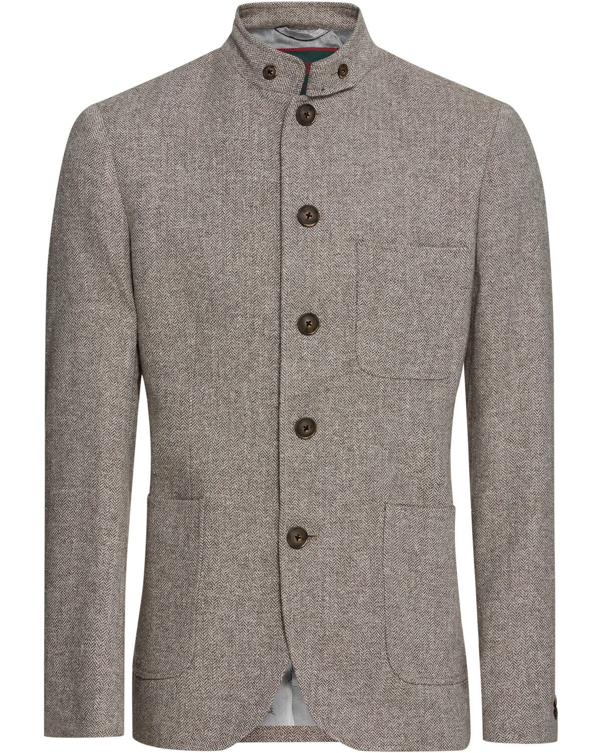 Reitmayer Janker Fischgrat-Janker mit Brusttasche