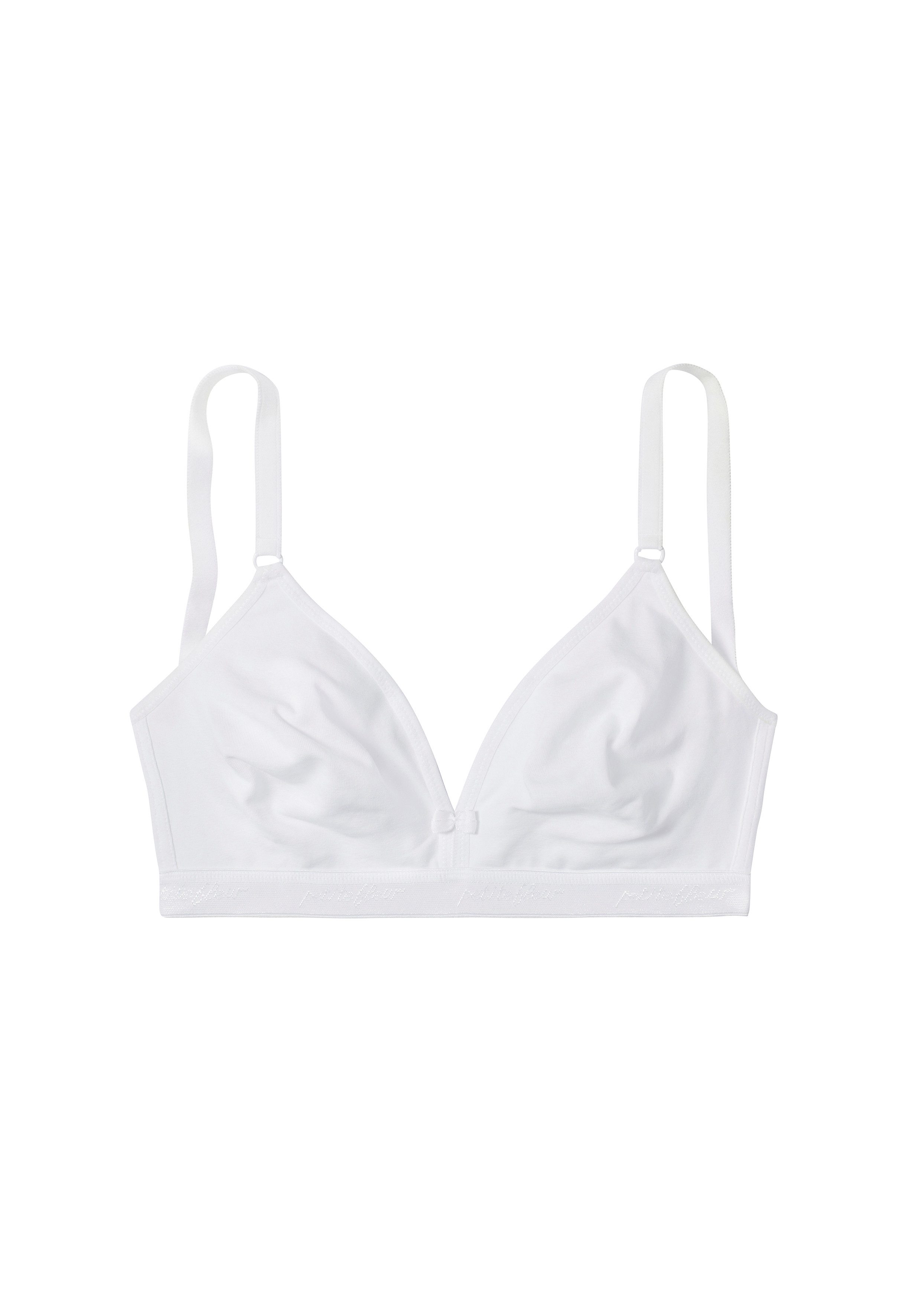 petite fleur Bralette-BH (Packung, 3 Stück) ohne Bügel im Triangel-Schnitt