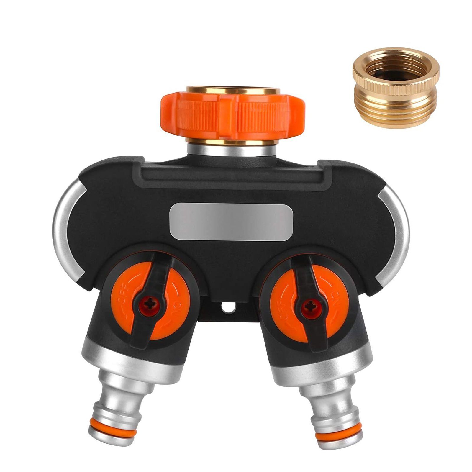 Anschlussstück Bewässerung 2/4-Wege Verteiler für 3/4"&1/2" Wasser Verteiler