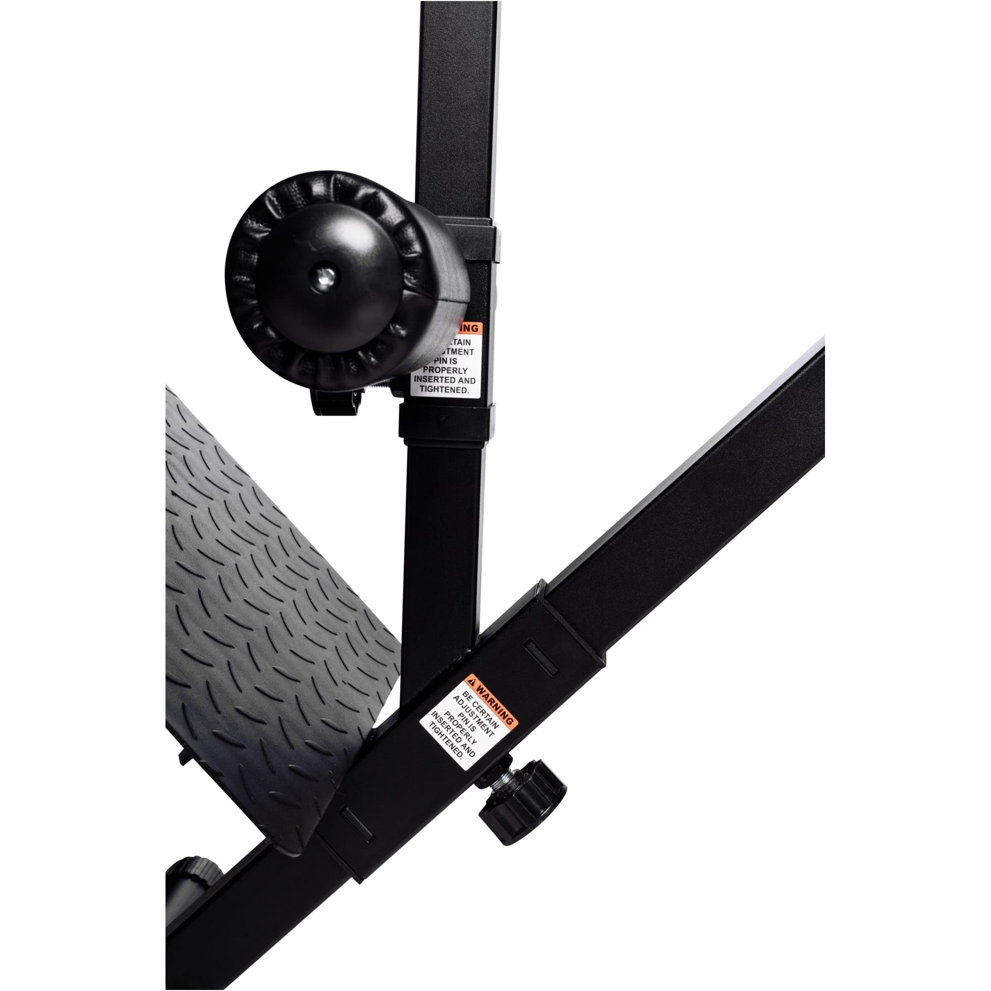GORILLA SPORTS Trainingsstation Verstellbarer Rückenstrecker in schwarz, (1-tlg)