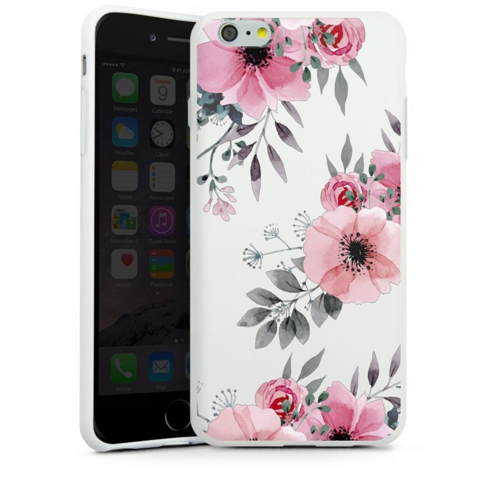 DeinDesign Handyhülle »Blumen rosa ohne Hintergrund« Apple iPhone 6s