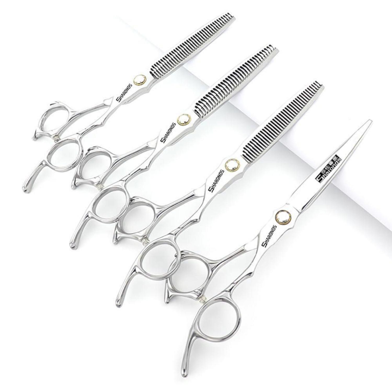 LuxusKollektion Haarschere Haarschneider Set 6/6,5 Zoll Präzision Klingen
