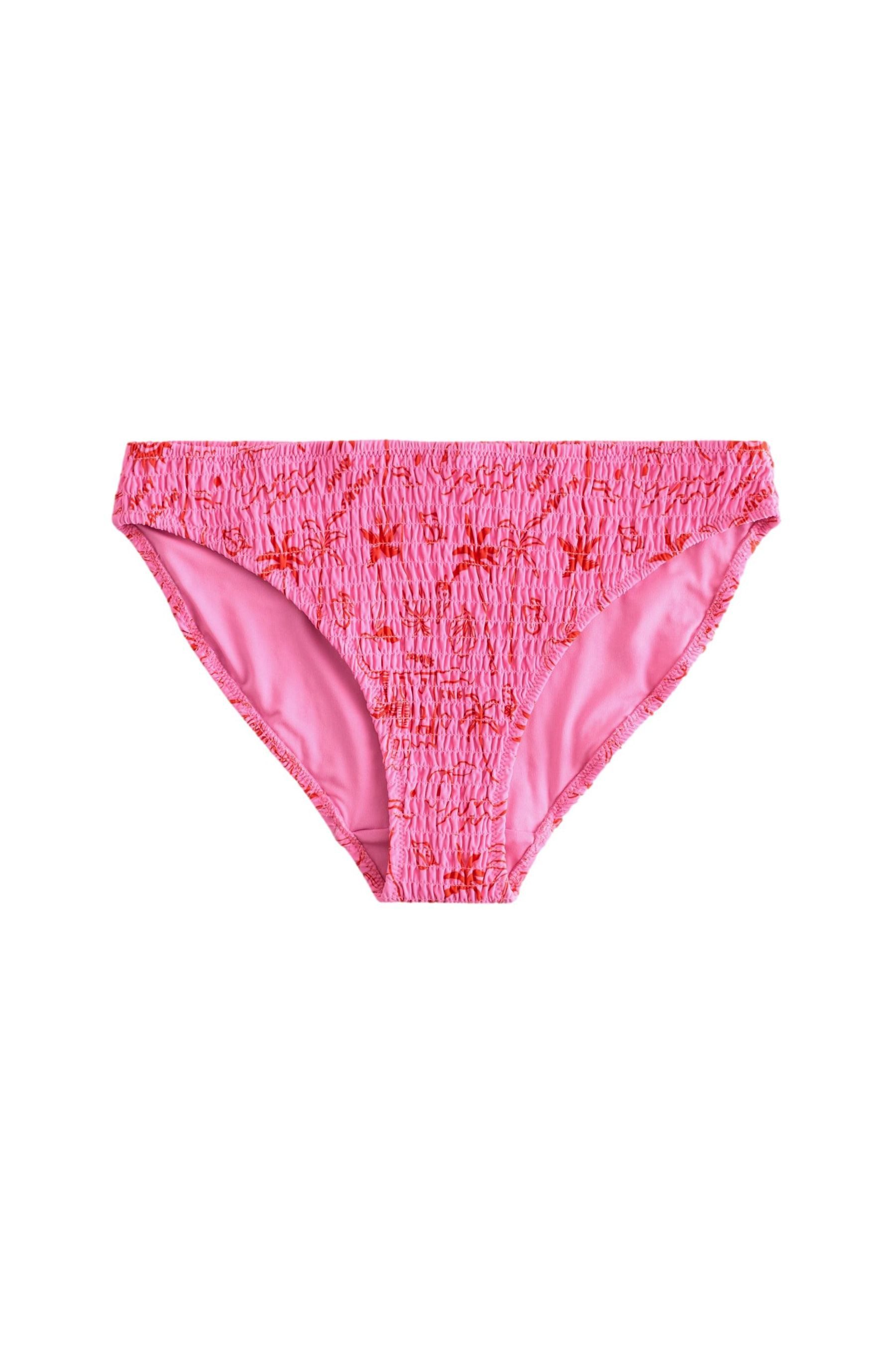 Next Bikini-Hose Gesmokte Brazilian-Bikinihose, hoher Beinschnitt günstig online kaufen
