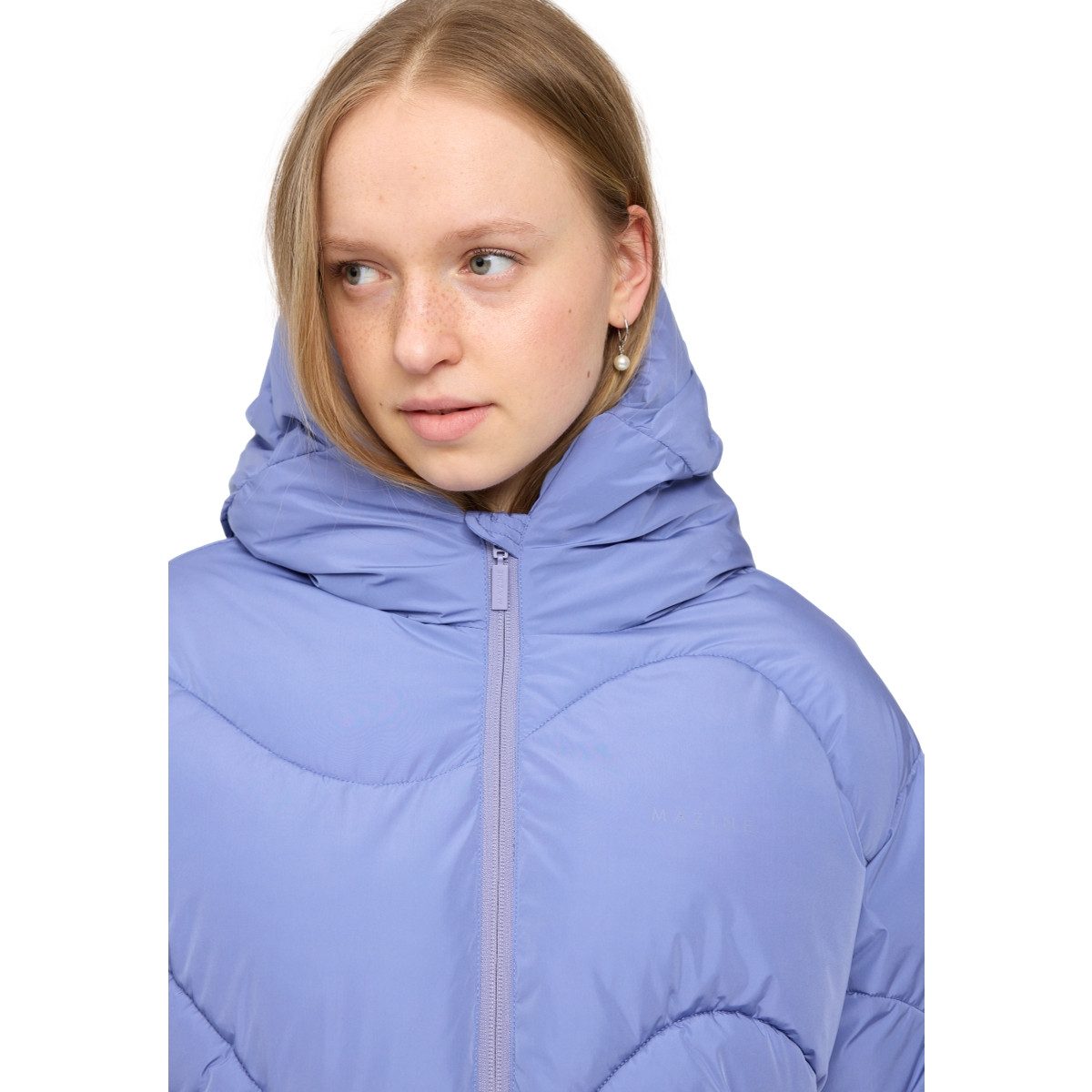 MAZINE Steppjacke Mazine Waves Quilt Short Puffer Jacket - Steppjacke