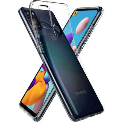 Spigen Handyhülle »Galaxy A21s Case Crystal Clear«, Case