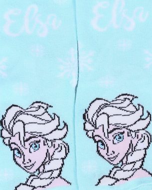 Sarcia.eu Haussocken Pfefferminzfarbene Socken für Mädchen DIE EISKÖNIGIN FROZEN Disney