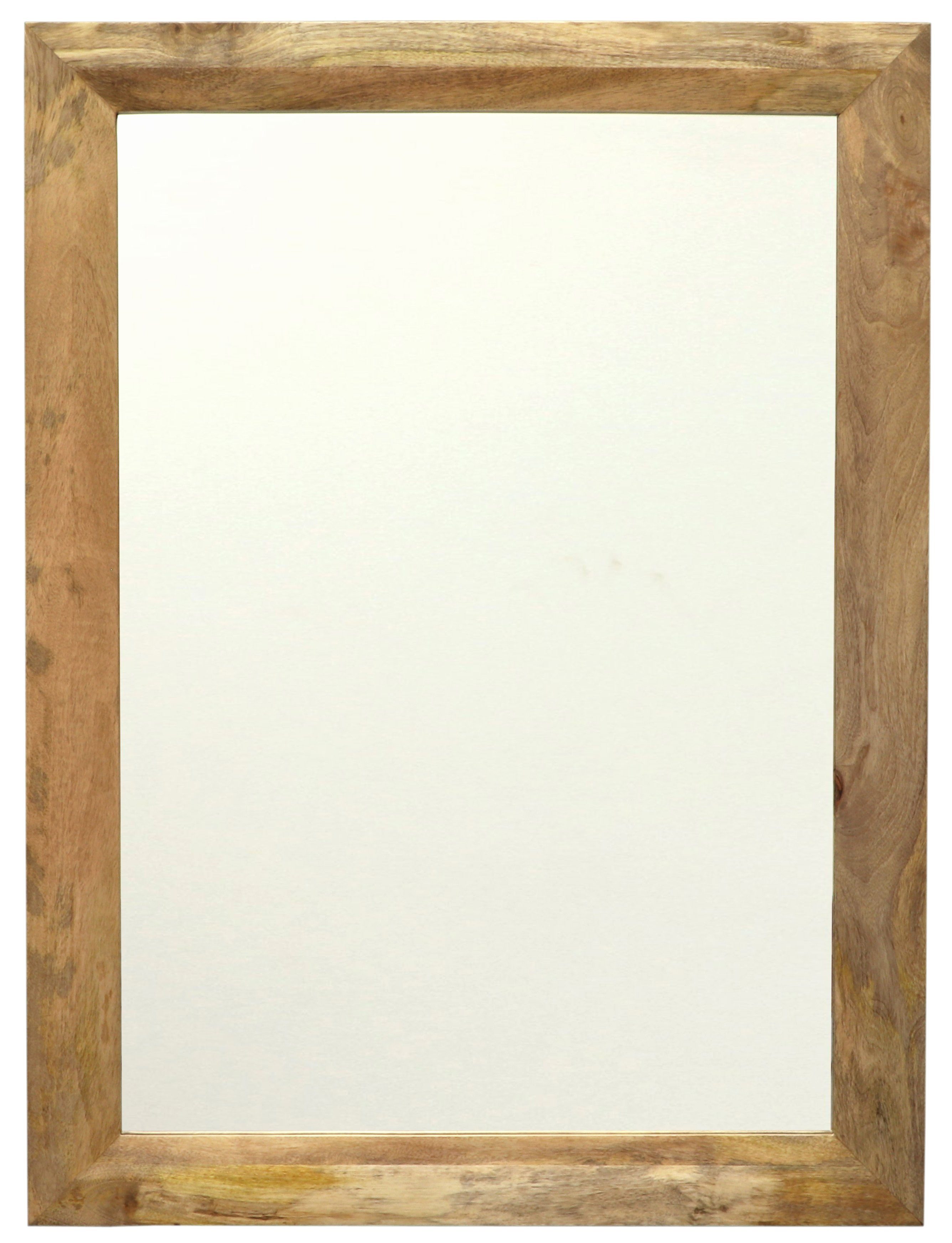 Indischesmoebelhausde Spiegel Spiegel Hina 90x120 aus Mangoholz