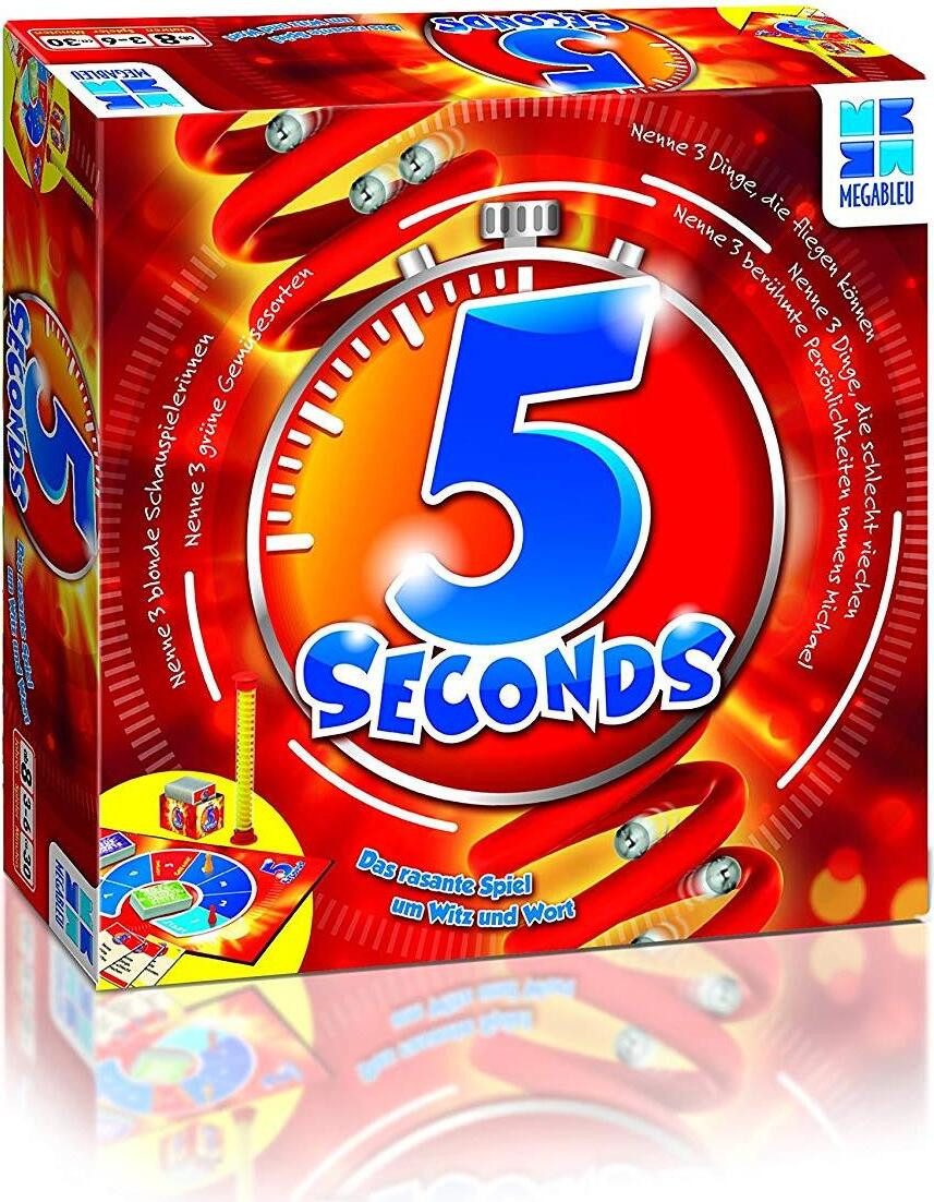 MEGABLEU Spiel 678467 - 5 Seconds, Brettspiel