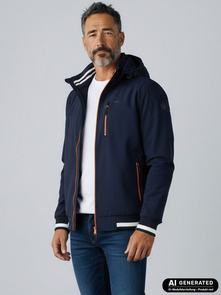 Funktionsjacke Hamburg Herren Funktions-Blouson Innenfutter - Übergangsjacke Outdoor