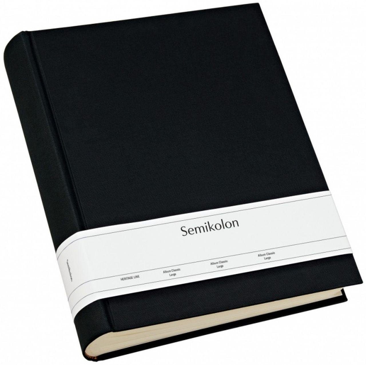 Semikolon Fotoalbum Album 351026 Classic Large black