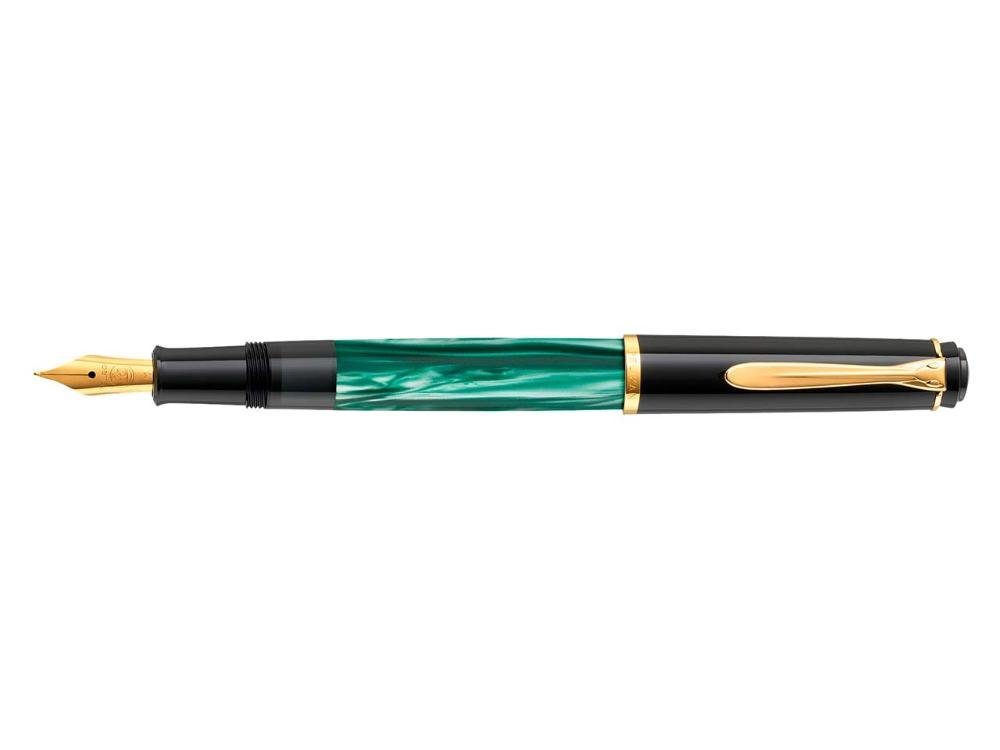 Pelikan Füller Pelikan Füllhalter 'M200' grün marmoriert
