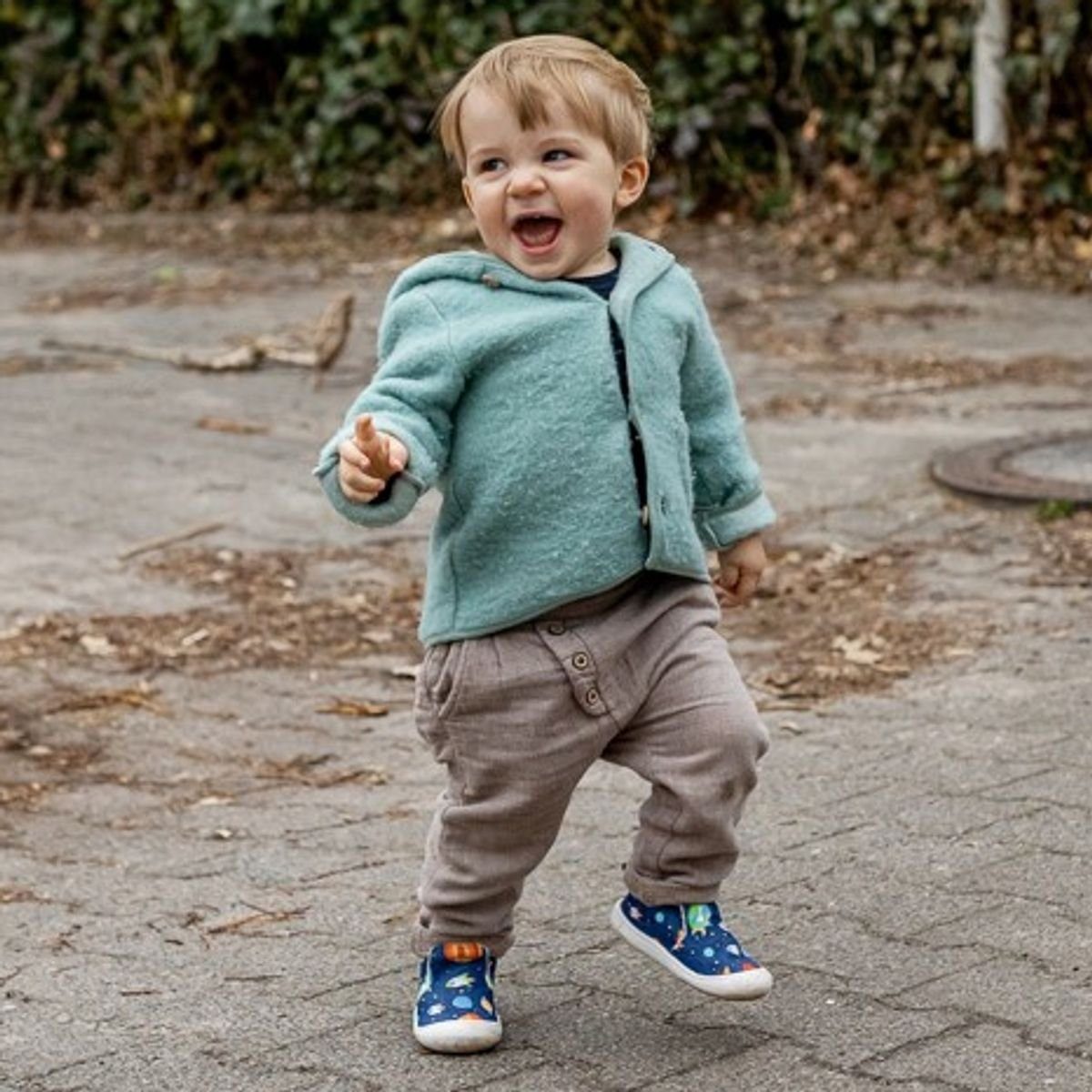 POLOLO Kinderschuh "Chico Seaqual" Outdoorschuh bequemer Kinderschuh