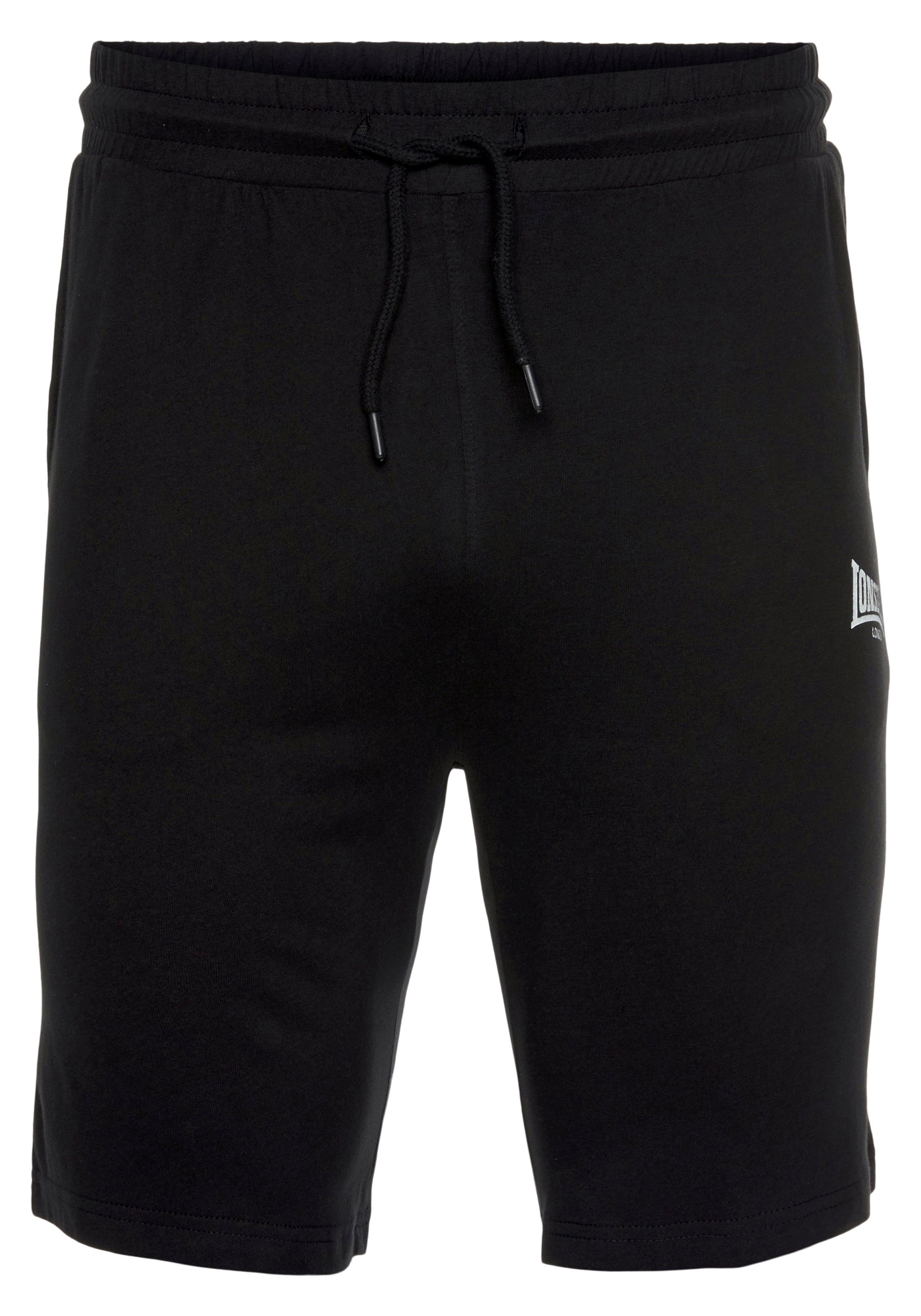 Lonsdale Freizeitanzug MOY (Packung, 2-tlg., mit T-Shirt), zweiteiliges Set mit T-Shirt und Shorts, unifarbenes Design