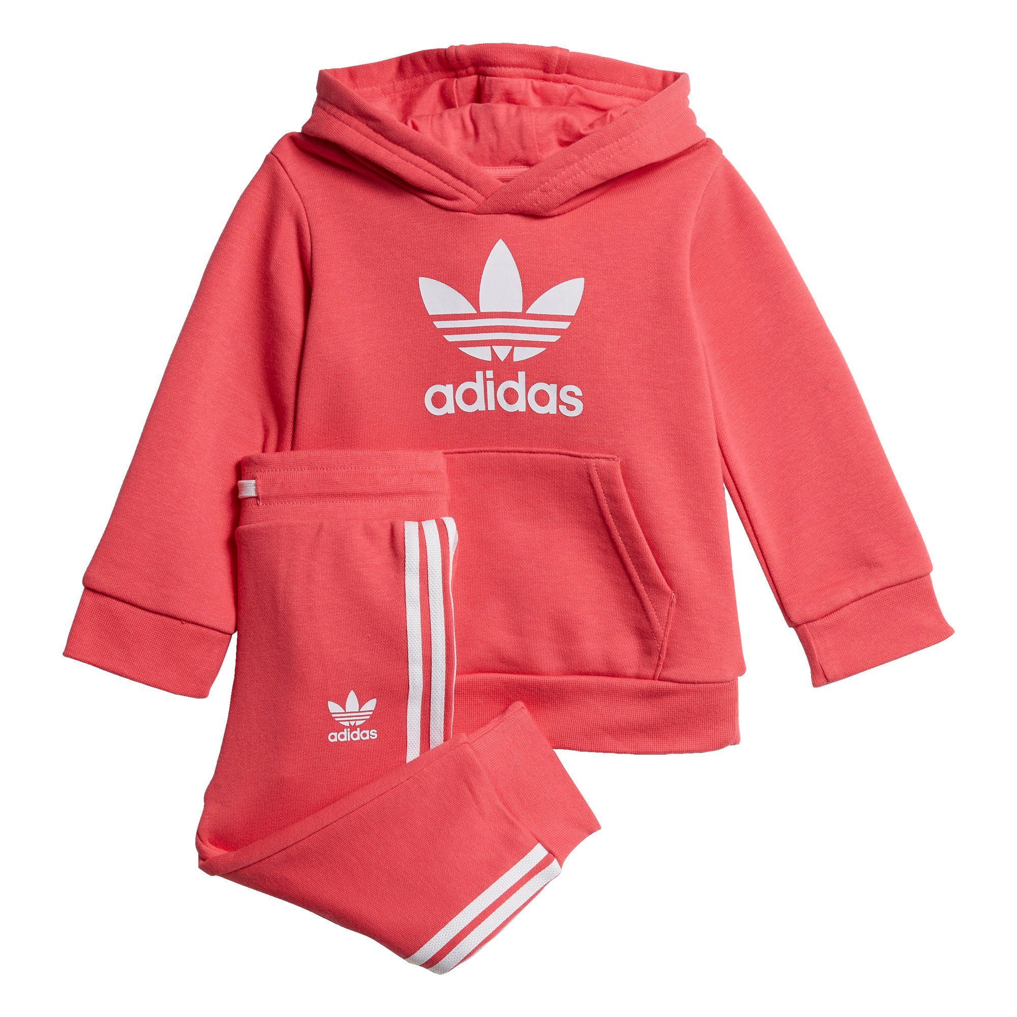 trefoil hoodie set baby