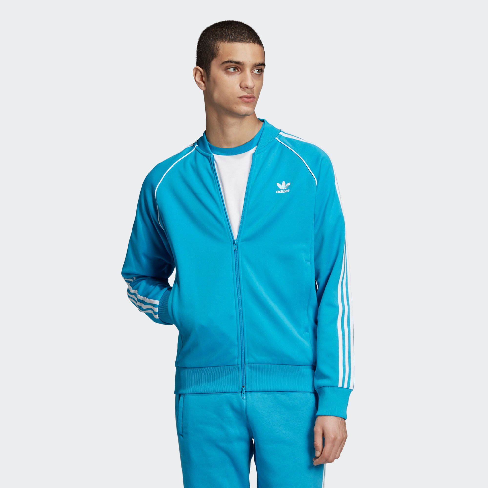 adidas sst jacke blau 368e89