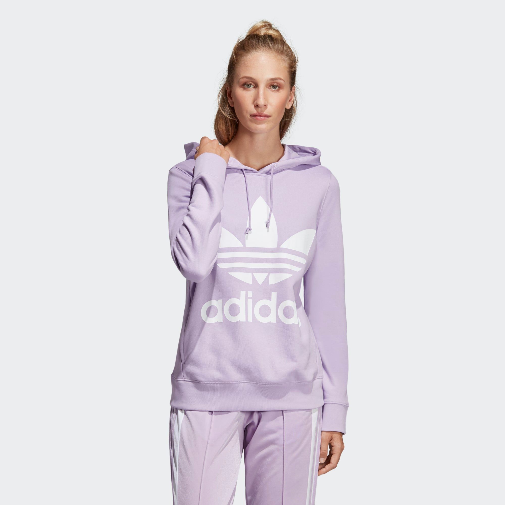 ADIDAS HOODIE TREFOIL CREW ADICOLOR ADIDAS HOODIE TREFOIL CREW ADICOLOR