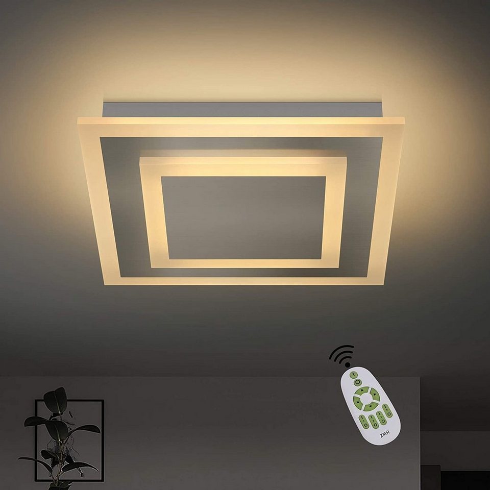 ZMH LED Deckenleuchte »Dimmbar stufenlos mit Fernbedienung 41W 40cm