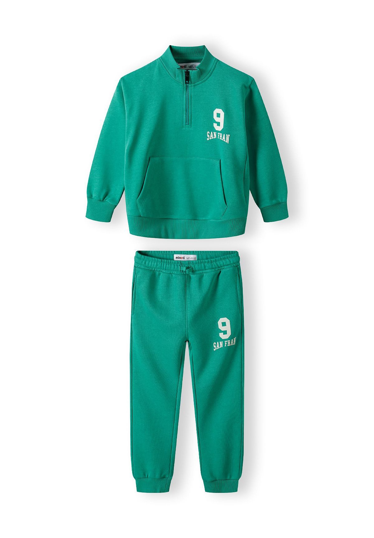 MINOTI Jogginganzug Trainingsanzug mit Stehkragen-Sweatshirt (12m-8y) günstig online kaufen