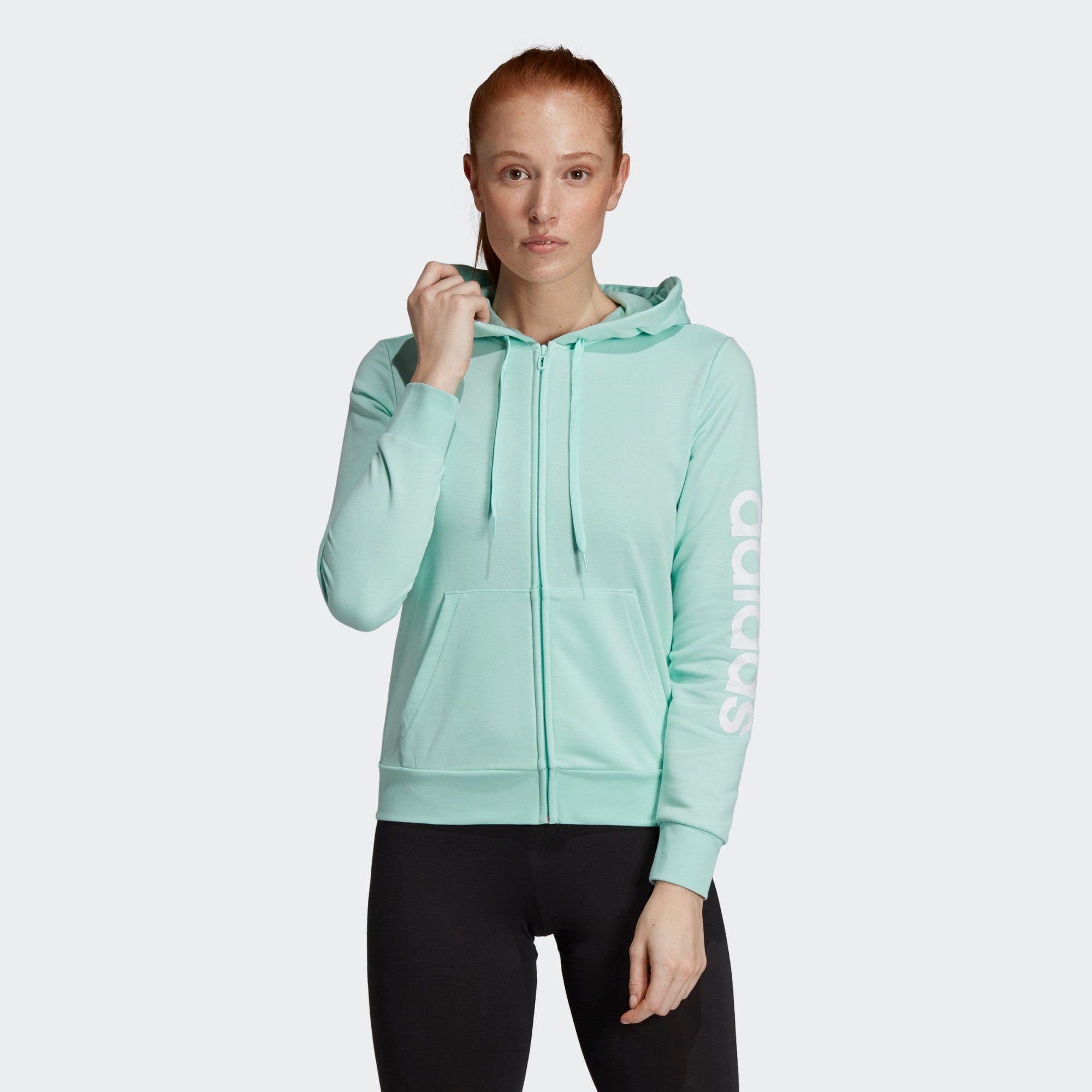 Essentials linear kapuzenjacke Clearance