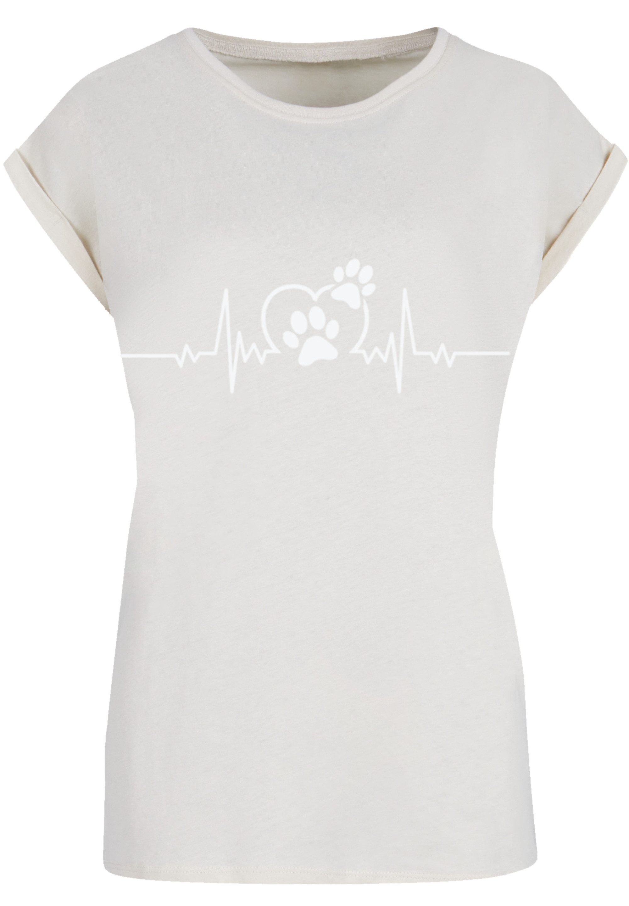 F4NT4STIC T-Shirt Herzschlag Hunde Liebe Premium günstig online kaufen